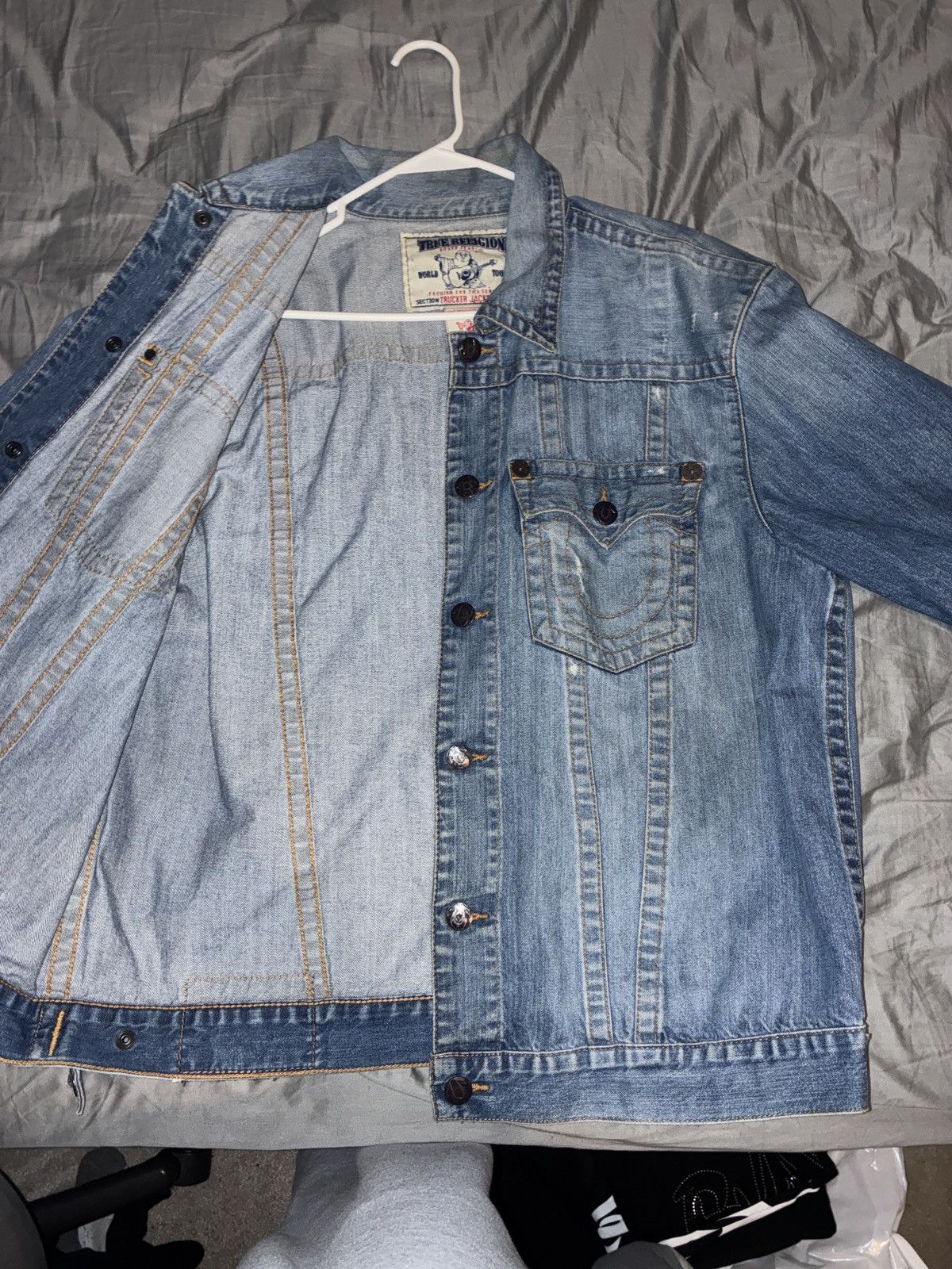 True Religion Vintage True religion Trucker jean jacket Size US XL / EU 56 / 4 - 3 Thumbnail