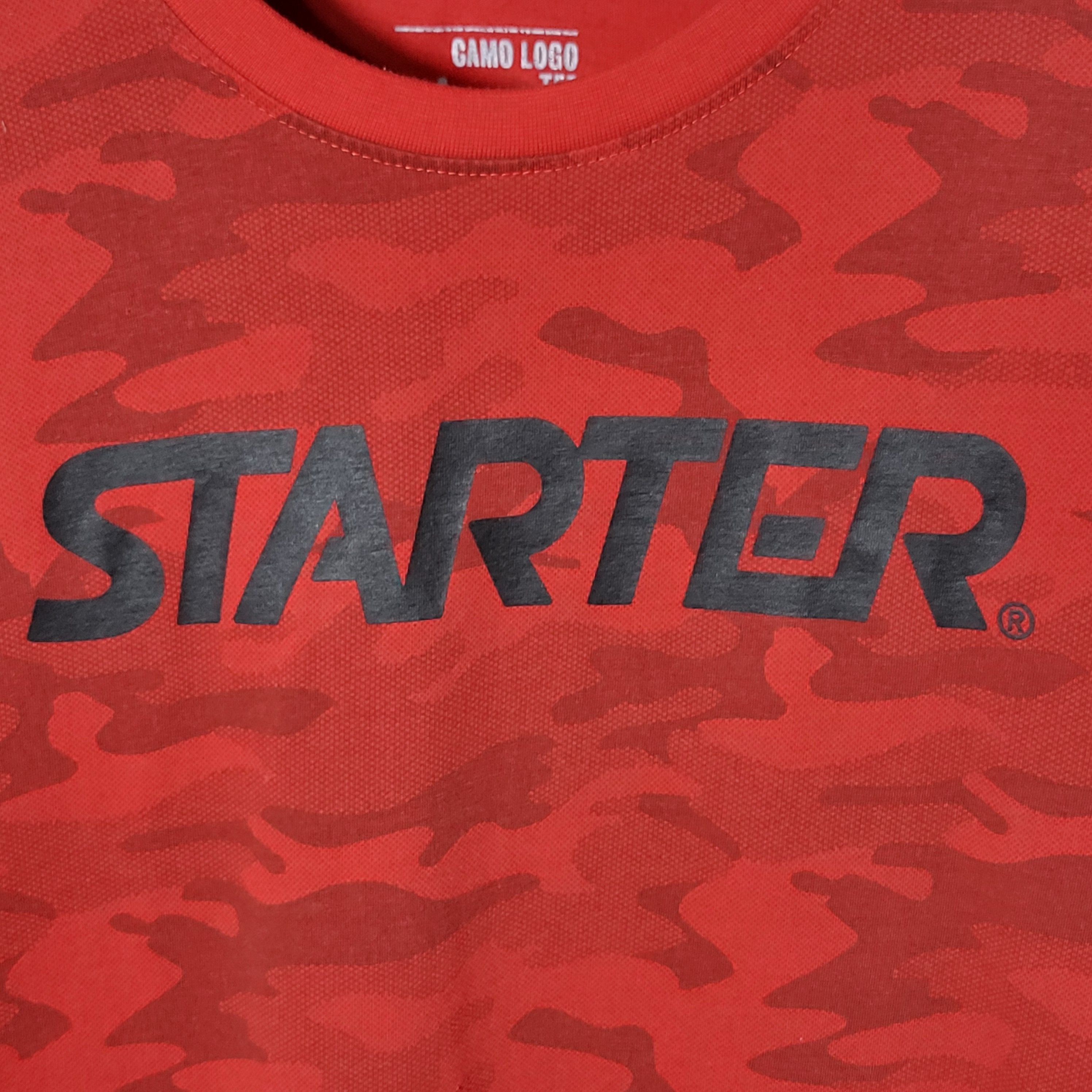 Starter Starter Red Camo T-Shirt size L Size US L / EU 52-54 / 3 - 3 Thumbnail