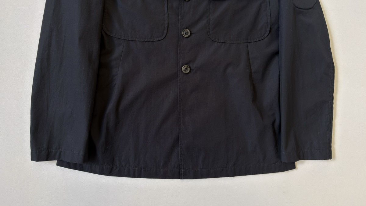Maison Margiela S/S 19 Black Cotton Military Patch Over Shirt Size US M / EU 48-50 / 2 - 9 Thumbnail