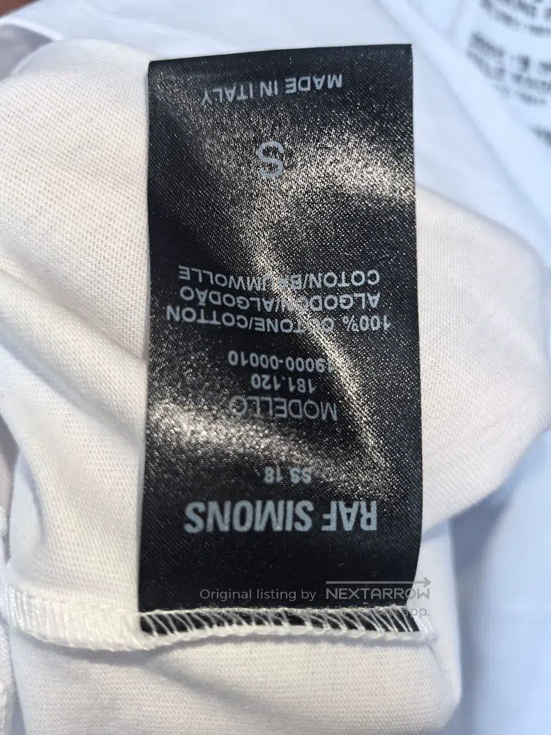 Raf Simons Raf simons Ss18 short sleeve travelling non-band short sle Size US S / EU 44-46 / 1 - 6 Thumbnail