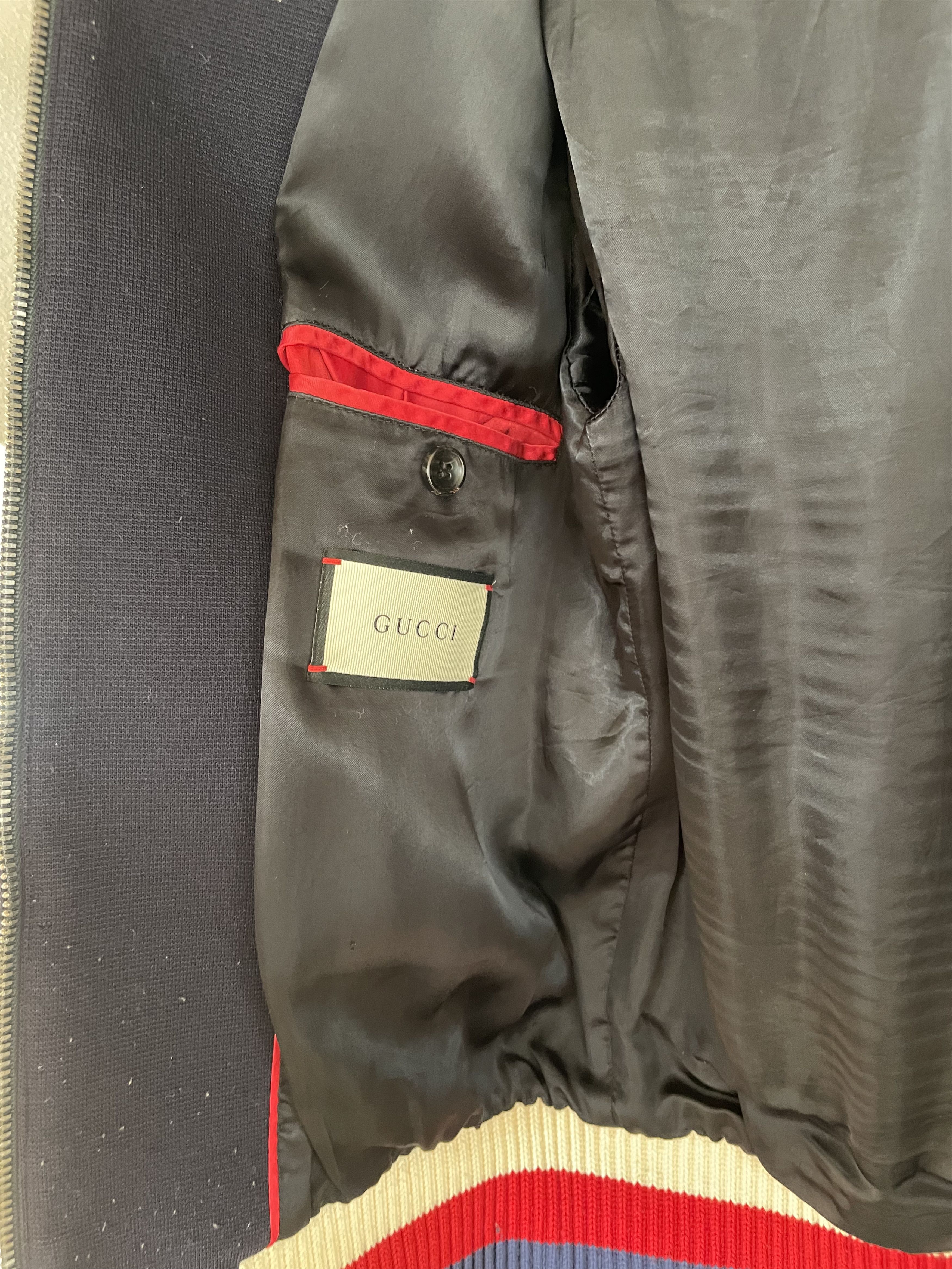 Gucci Gucci Bomber with Embroidered Panther Size US S / EU 44-46 / 1 - 3 Thumbnail