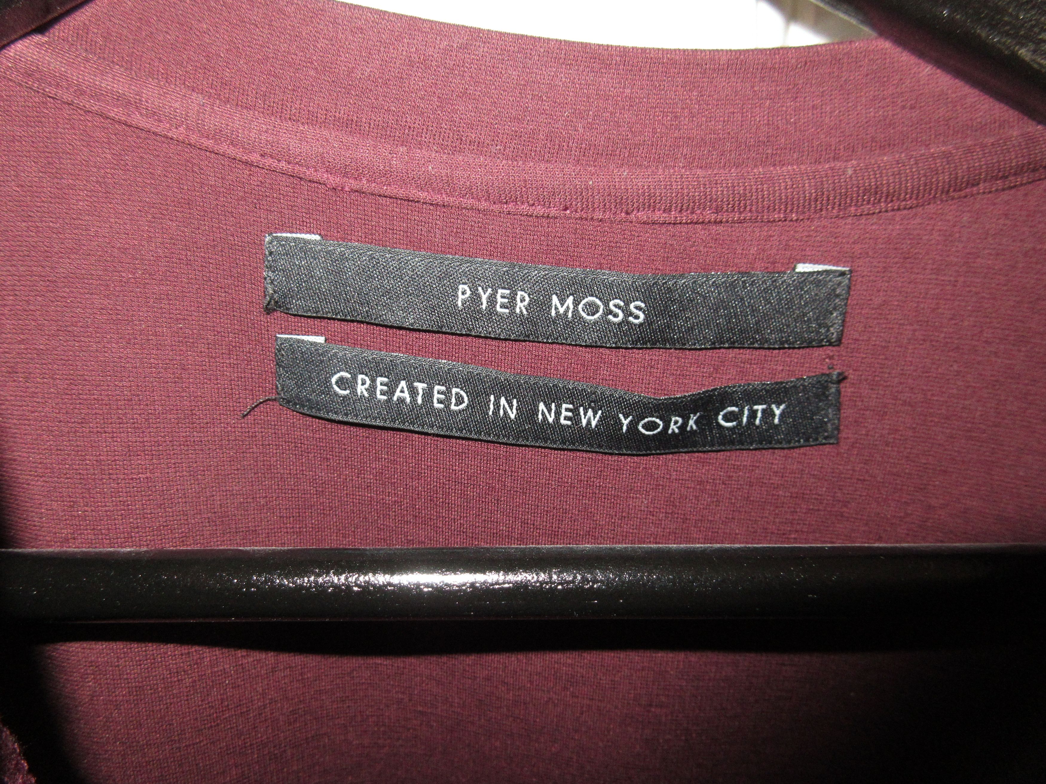 Pyer Moss Ryan zippered tshirt Size US S / EU 44-46 / 1 - 4 Thumbnail