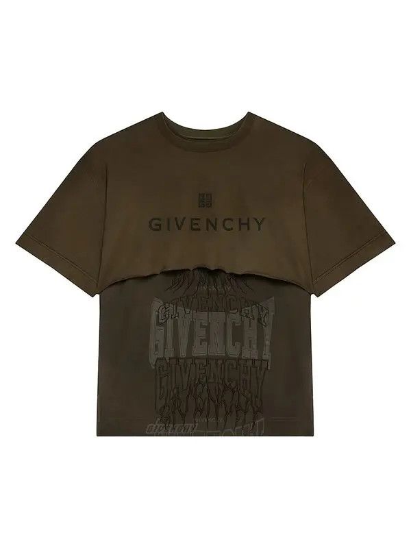 Givenchy o1loc1c0824 All In One T-Shirt in Green Size US S / EU 44-46 / 1 - 2 Thumbnail