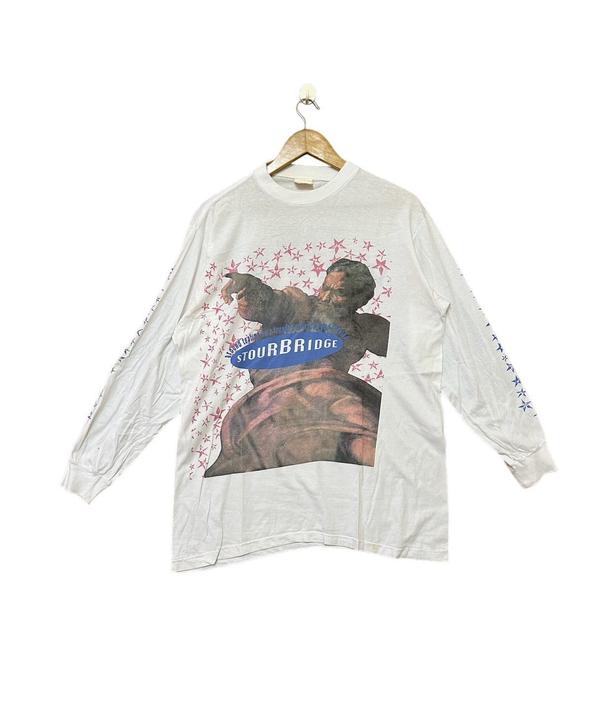 Band Tees × Vintage vintage 90s THE WONDER STUFF album tour single 