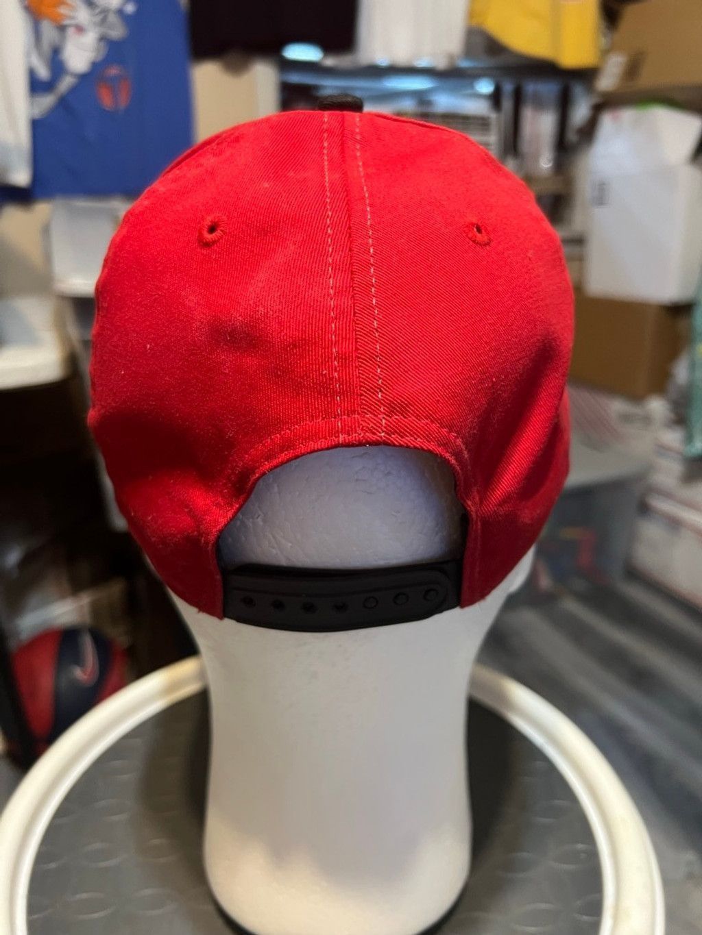 New Era Men's New Era Chicago Bulls Red Black Hat Size ONE SIZE - 3 Thumbnail