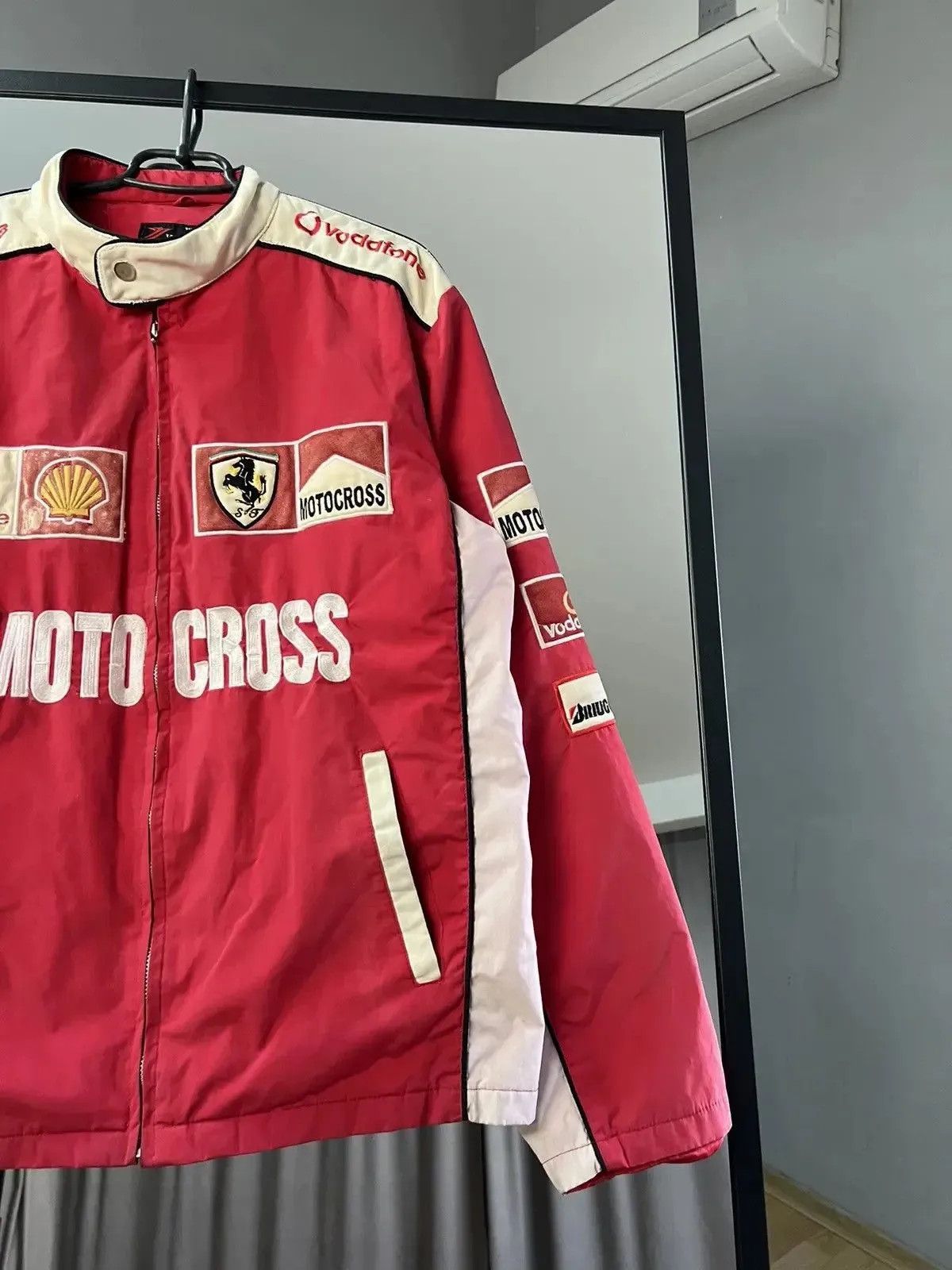 Formula 1 × NASCAR Vintage Ferrari Vodafone jacket bomber Red Bull F1 Racing Size US XL / EU 56 / 4 - 6 Thumbnail