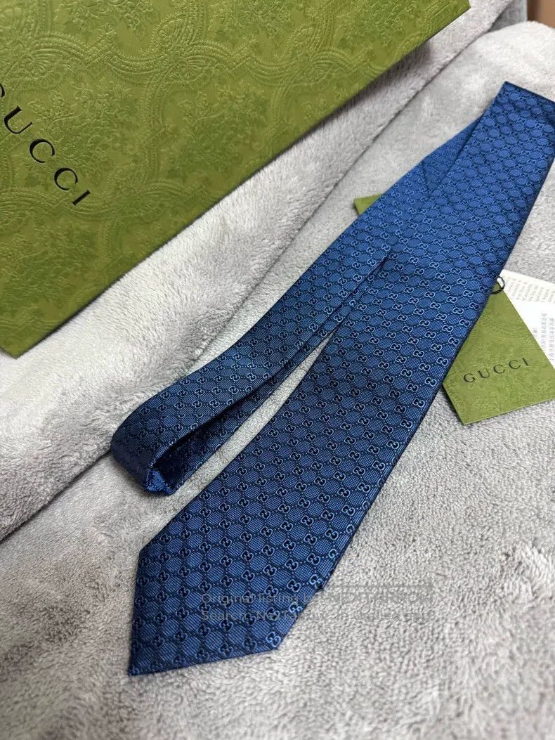 Gucci Gucci Blue tie Size ONE SIZE - 1 Thumbnail