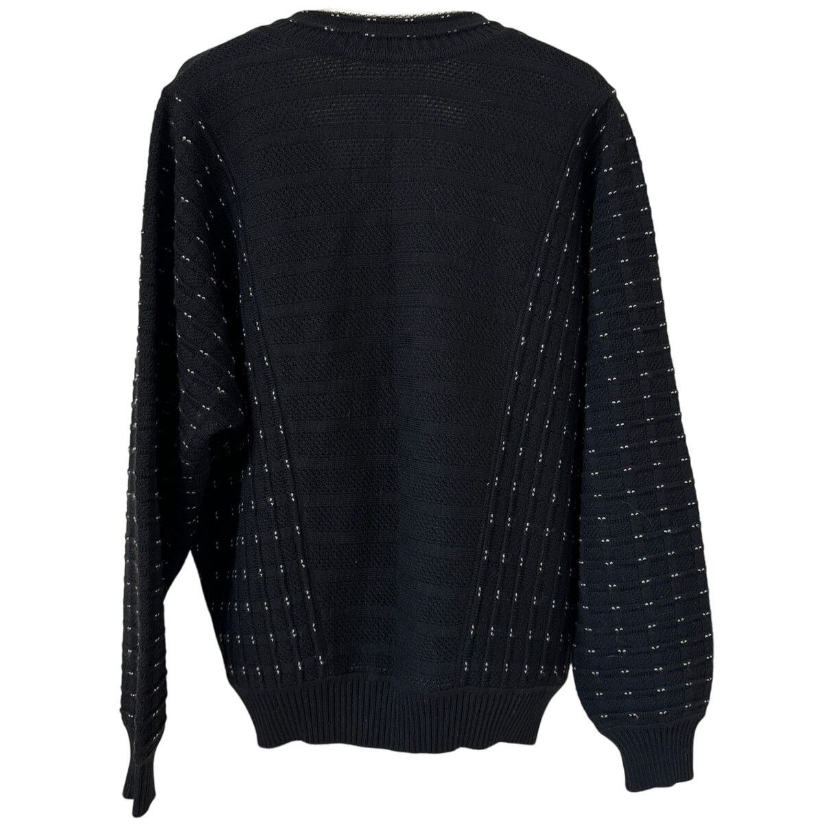 St. Croix St. Croix Knits XL 100% Zephyr Wool Black & White Sweater Size US XL / EU 56 / 4 - 2 Thumbnail