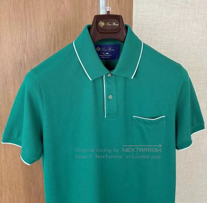 Loro Piana Loro Piana Men's Regatta Short Sleeve Polo. Size US L / EU 52-54 / 3 - 2 Thumbnail