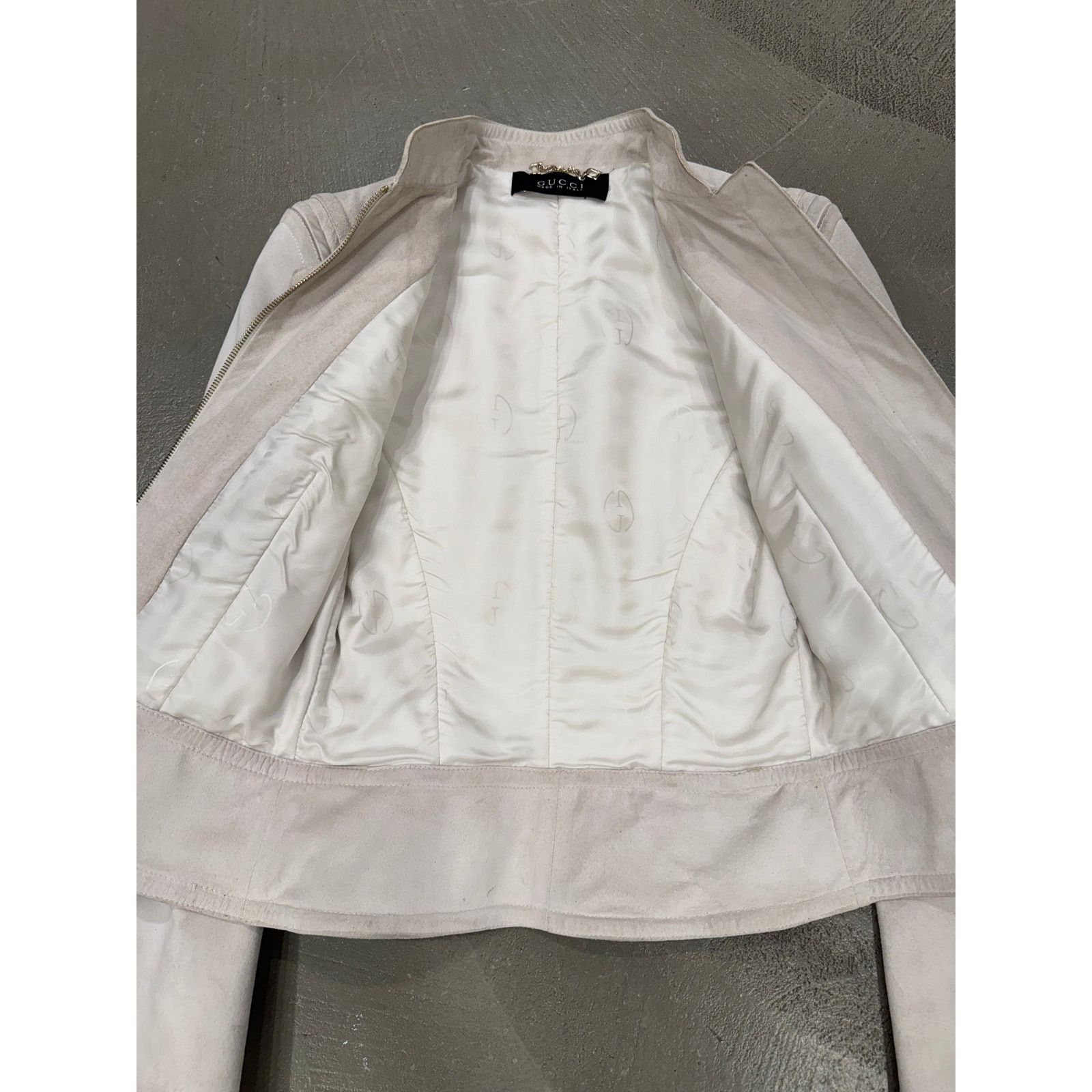 Gucci 2000s Gucci biker paneled moto leather jacket Size US S / EU 44-46 / 1 - 6 Thumbnail