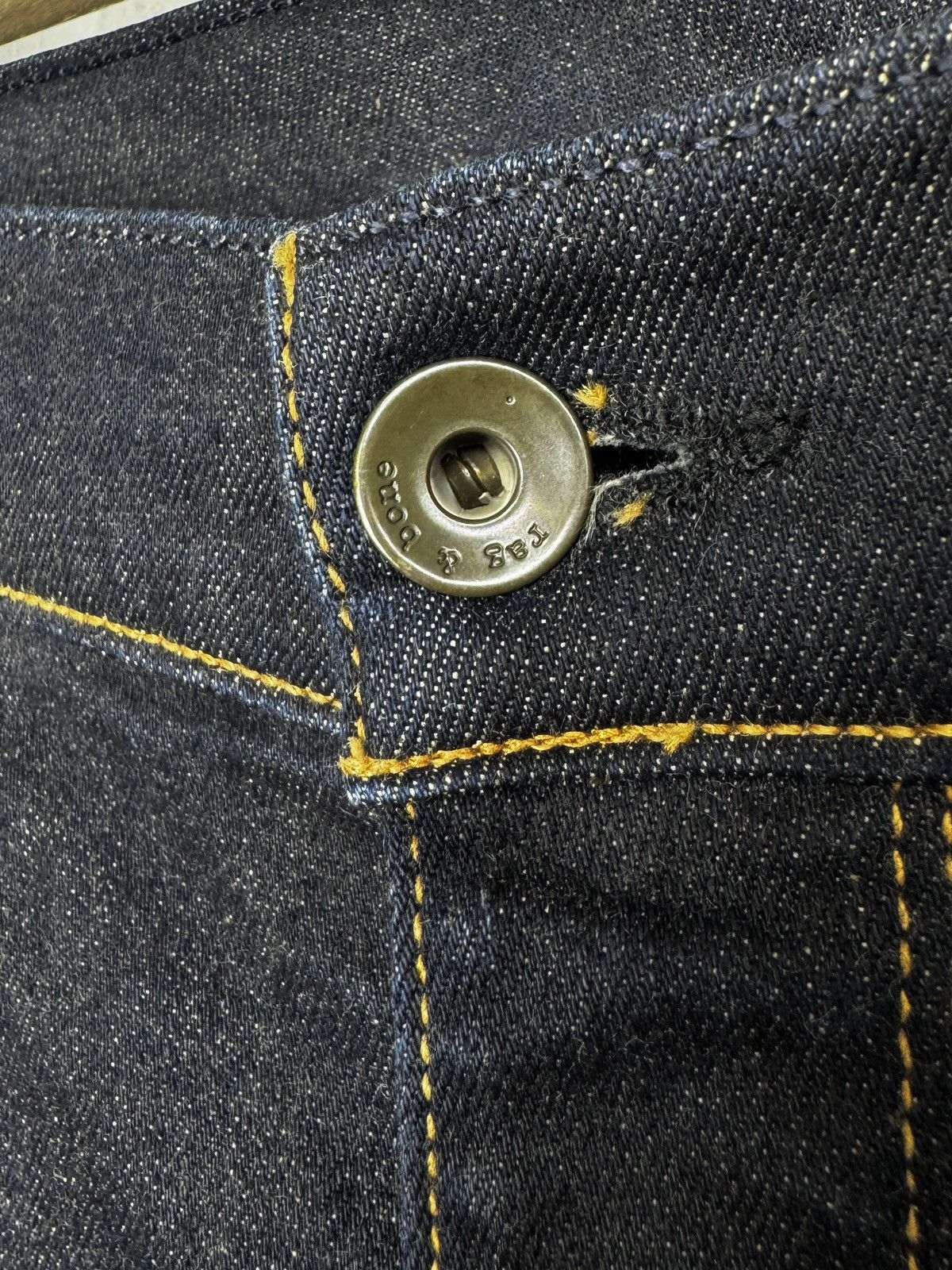 Rag & Bone Rag & Bone indigo blue standard issue skinny leg denim jeans Size US 32 / EU 48 - 8 Thumbnail