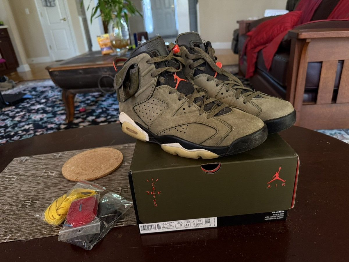 Jordan Brand × Travis Scott Cactus Jack 6 Size 10 Size US 10 / EU 43 - 3 Thumbnail