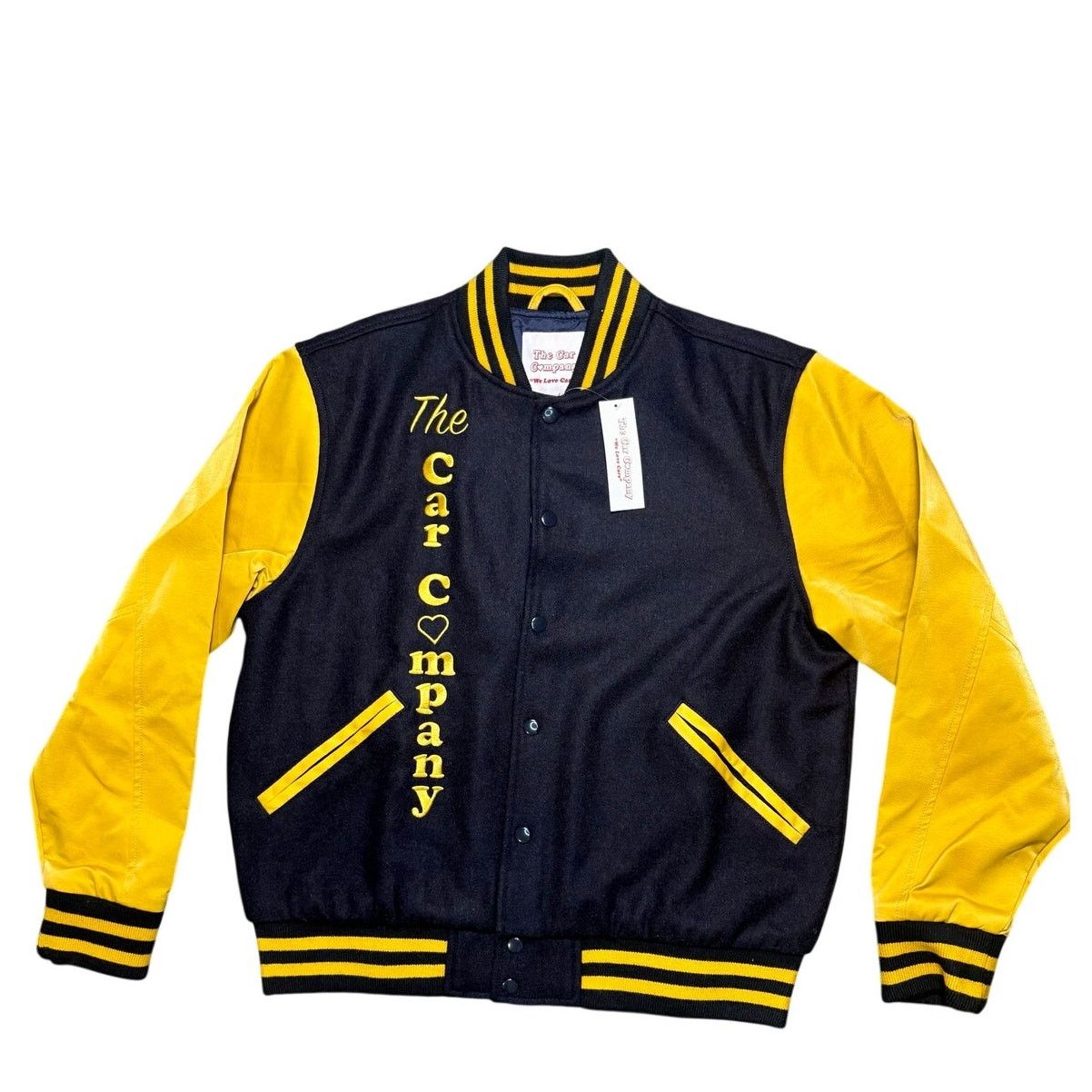 Other NWT Men's The Car Company Wool Varsity Coat S Black/Yellow Size US S / EU 44-46 / 1 - 2 Thumbnail