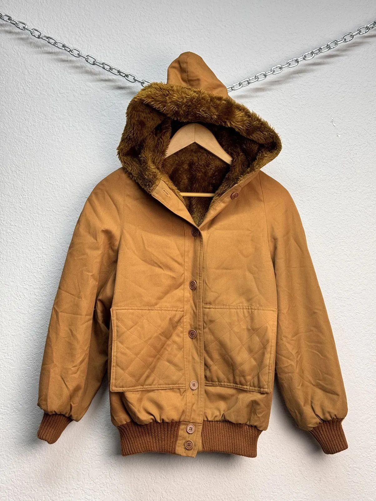 Hysteric Glamour × Japanese Brand × Le Grande Bleu (L.G.B.) Japanese Punk Grunge Fur bomber STUDDED JACKET opium style Size US S / EU 44-46 / 1 - 2 Thumbnail