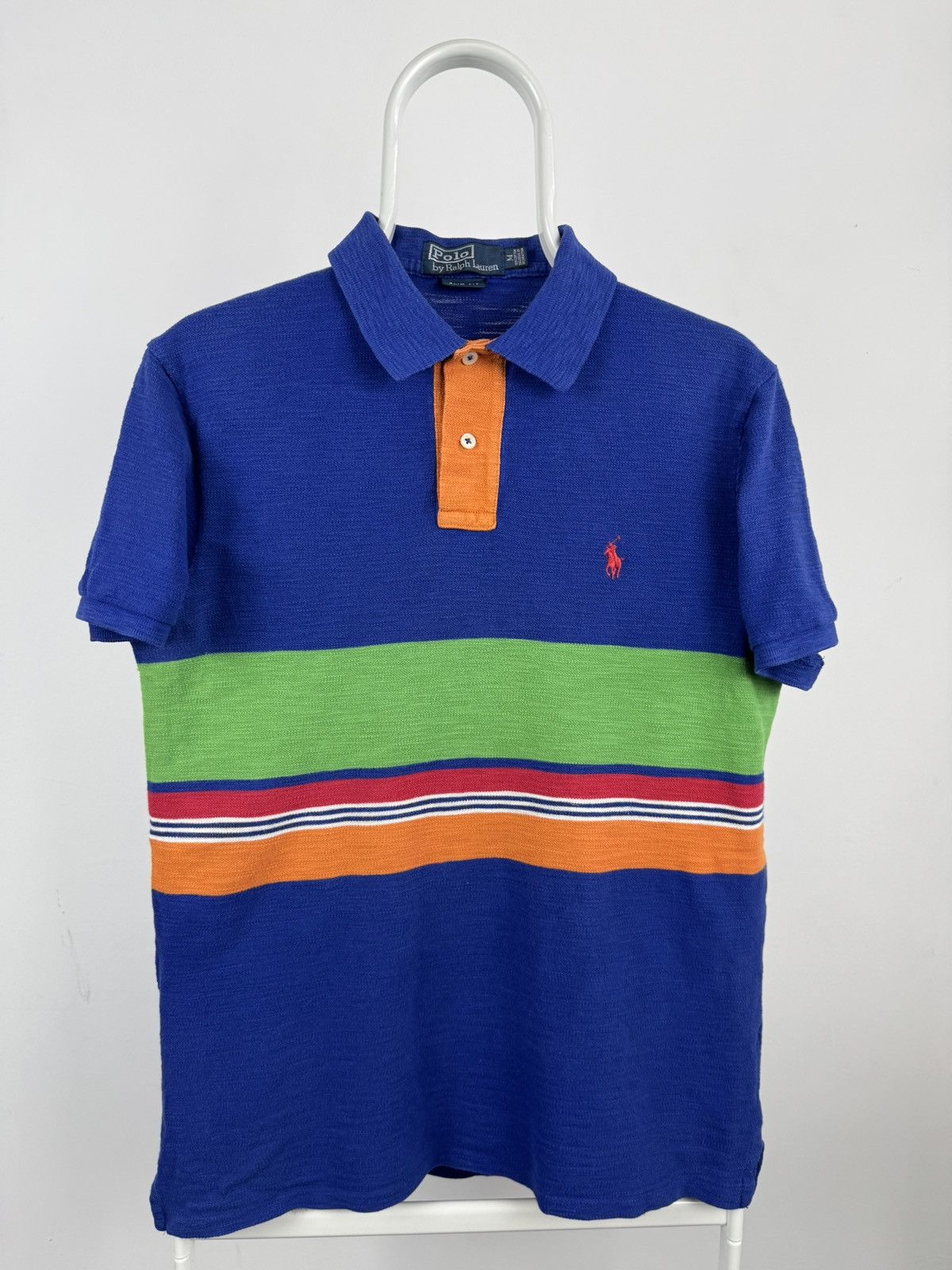 Polo Ralph Lauren Vintage Polo Ralph Lauren Striped Multicolour Polo Shirt Size US M / EU 48-50 / 2 - 1 Thumbnail
