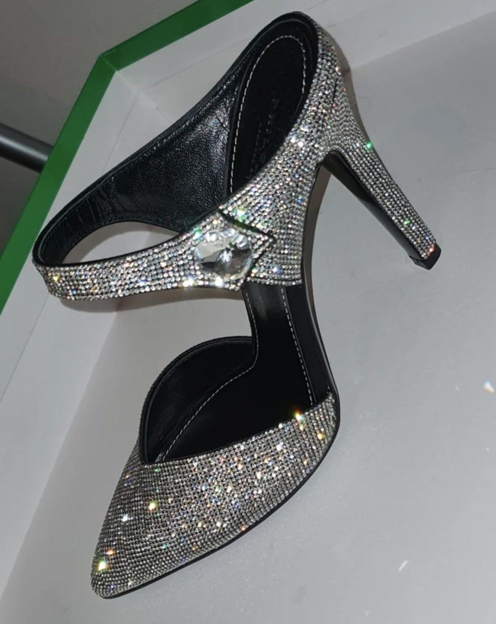 Philosophy di Lorenzo Serafini Philosophy by Lorenzo Serafini crystals all over, 37 It Size US 7 / IT 37 - 3 Thumbnail