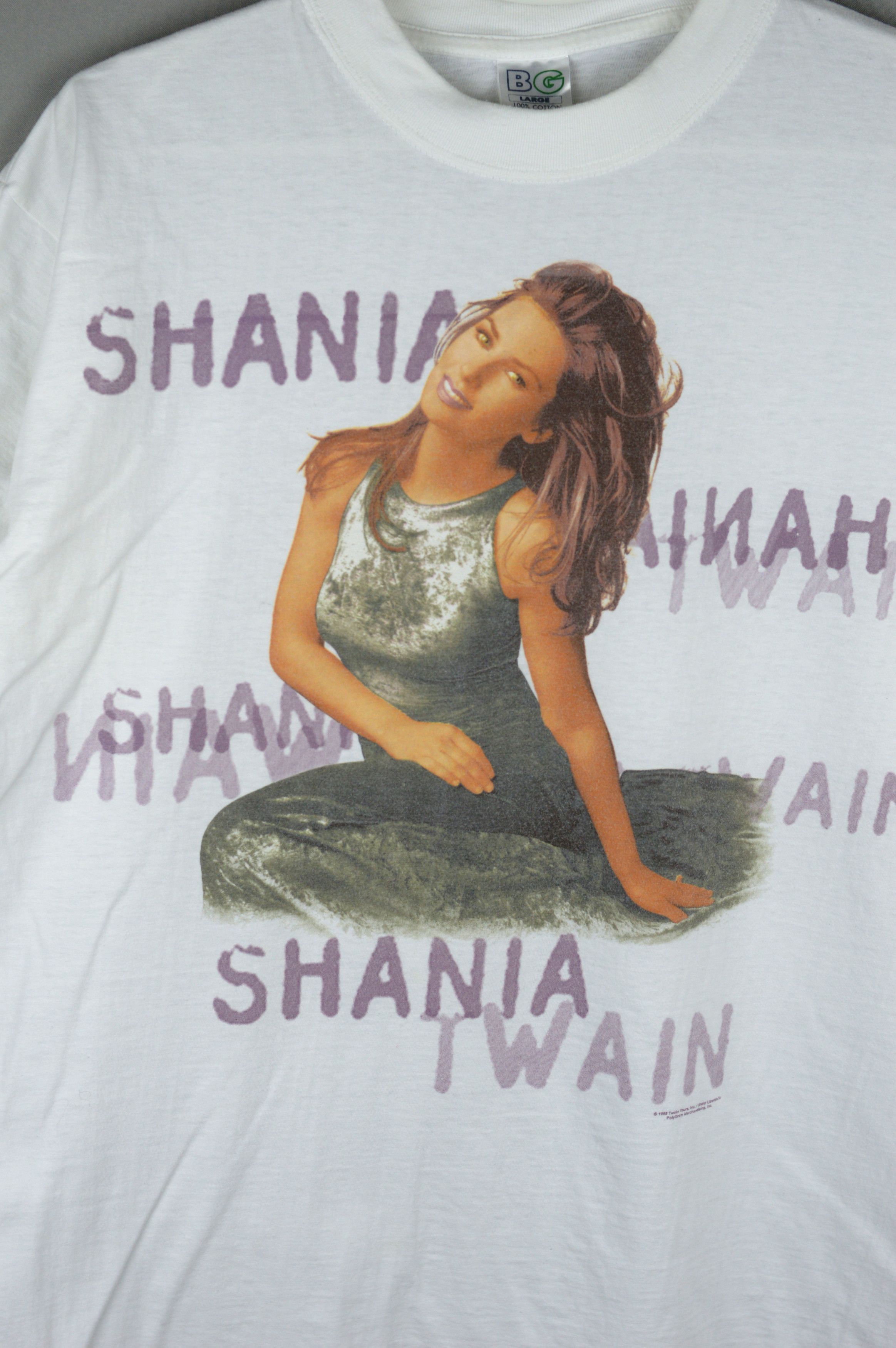 Vintage Vintage Shania 1998 t shirt Size US L / EU 52-54 / 3 - 3 Thumbnail