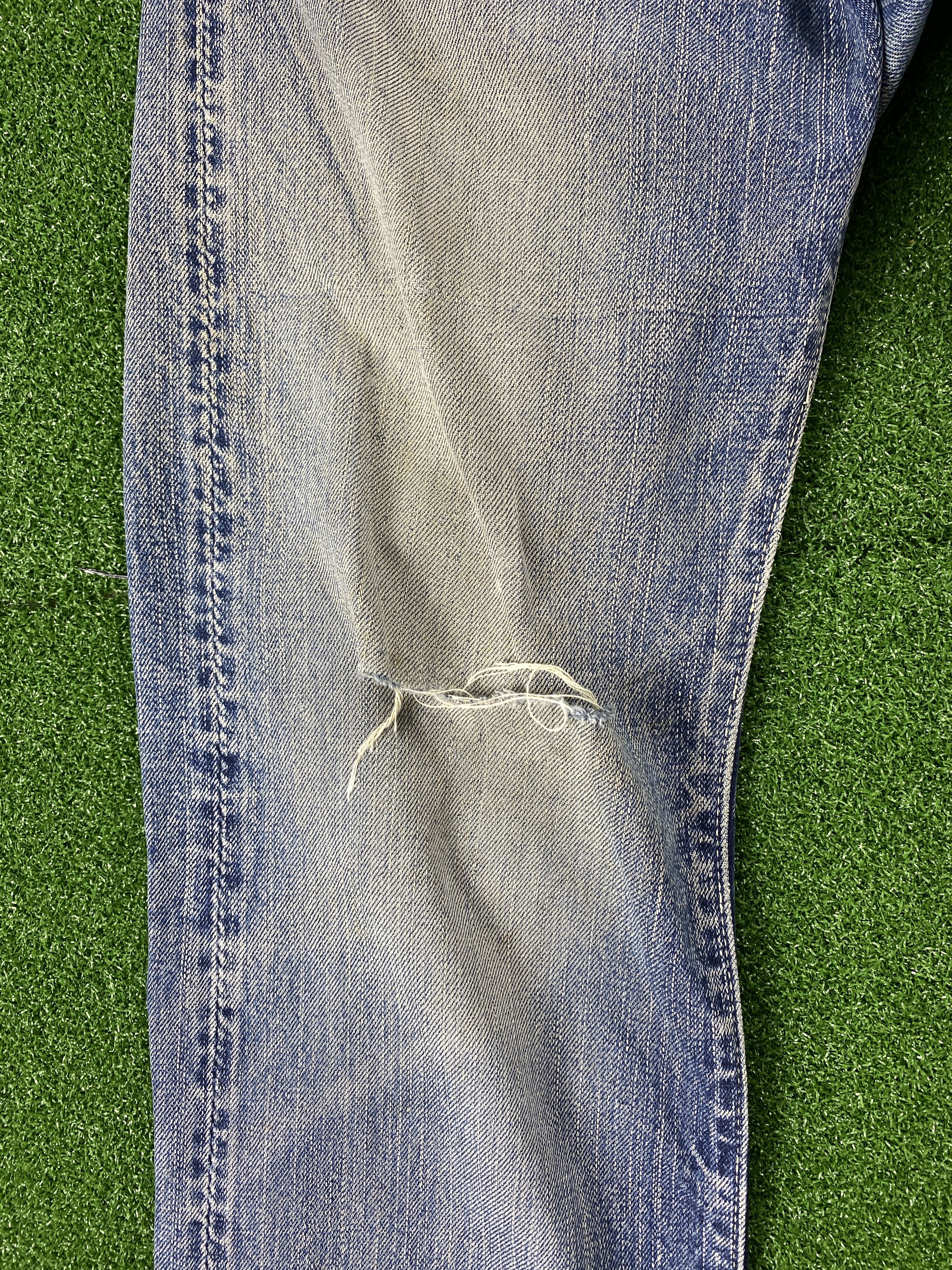 Eternal 💢 Selvedge Vintage Eternal Faded Distressed Jeans CP0082 Size US 29 - 4 Thumbnail