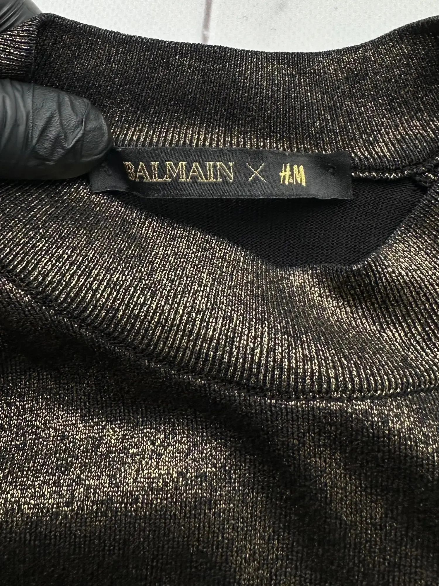Balmain Balmain X H&M Sweater (B85) Size M / US 6-8 / IT 42-44 - 5 Thumbnail
