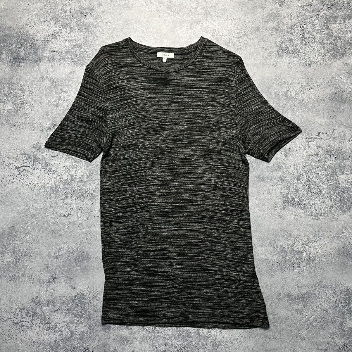 Designer × Reiss Reiss Basic Gray Slim Tee Streetwear Designer Size US S / EU 44-46 / 1 - 1 Thumbnail