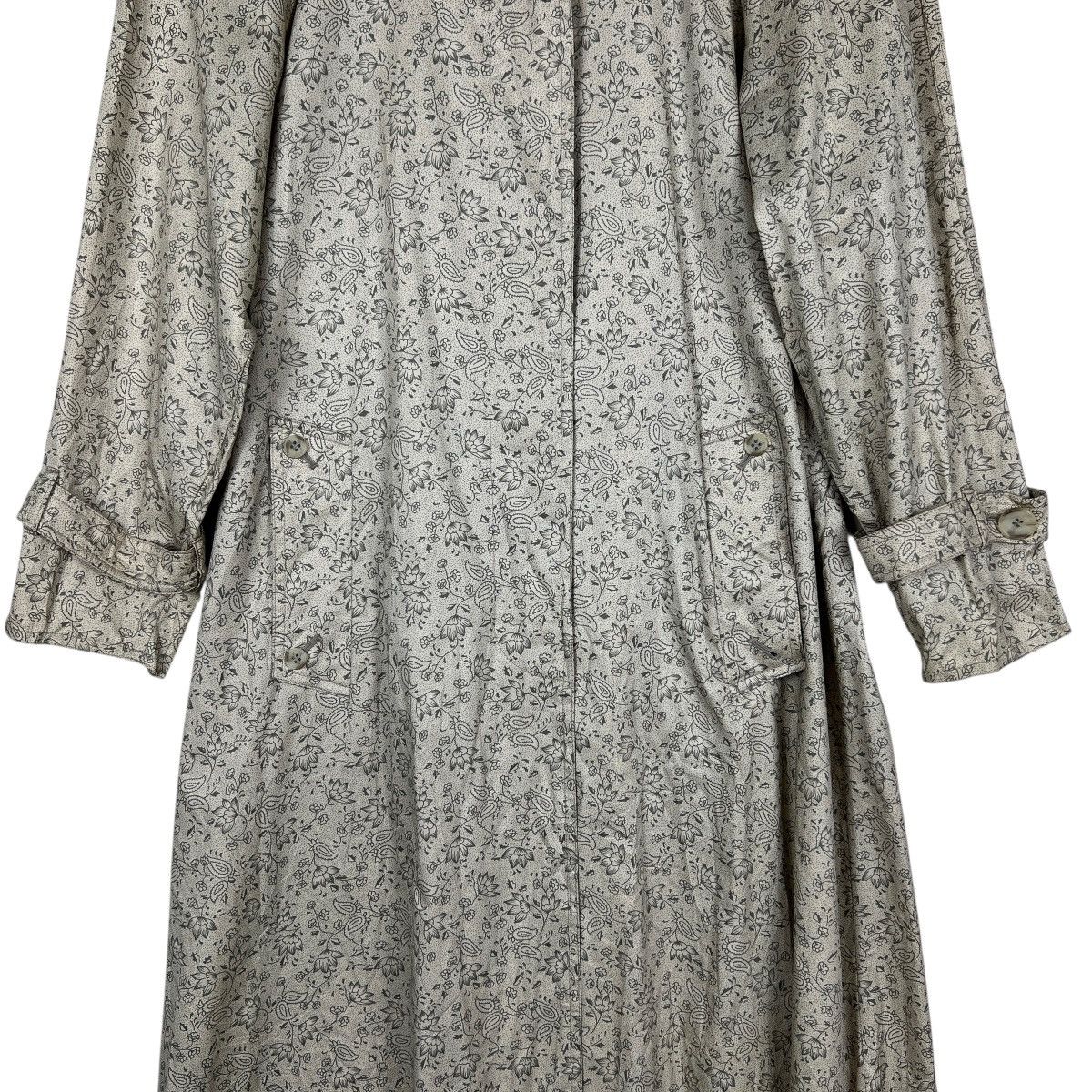 Aquascutum Aquascutum Paisley Trench Coat With Belt Made In England Size S / US 4 / IT 40 - 4 Thumbnail
