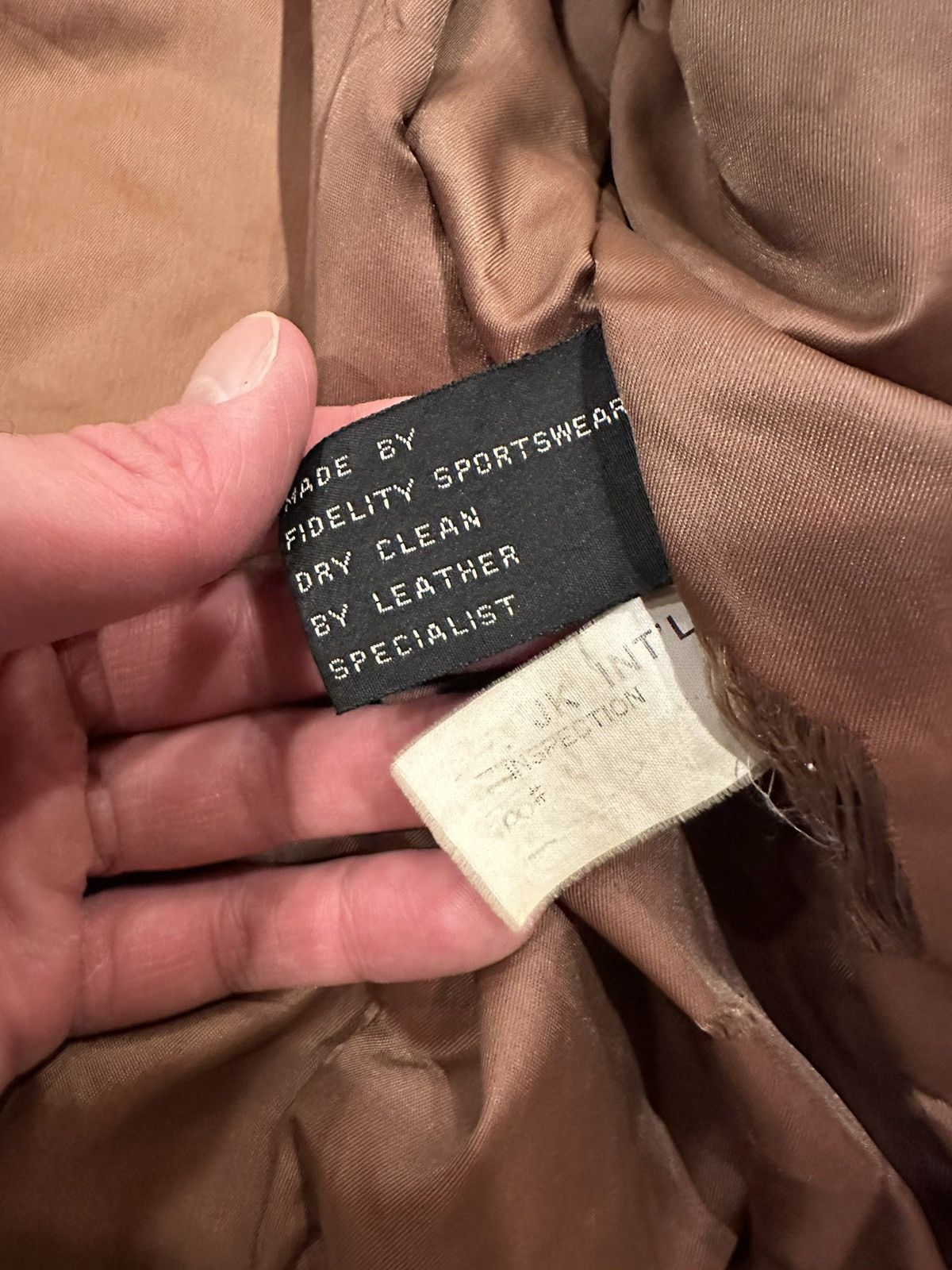 Genuine Leather Vintage Leather Works Faded Brown Leather Jacket Size US XL / EU 56 / 4 - 15 Thumbnail