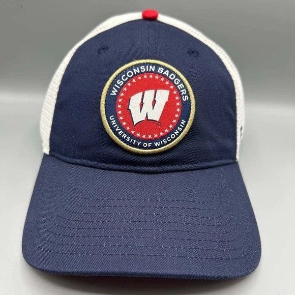 Other Wisconsin Badgers Trucker Hat Embroidered Fanatics Snap Back Size ONE SIZE - 1 Thumbnail