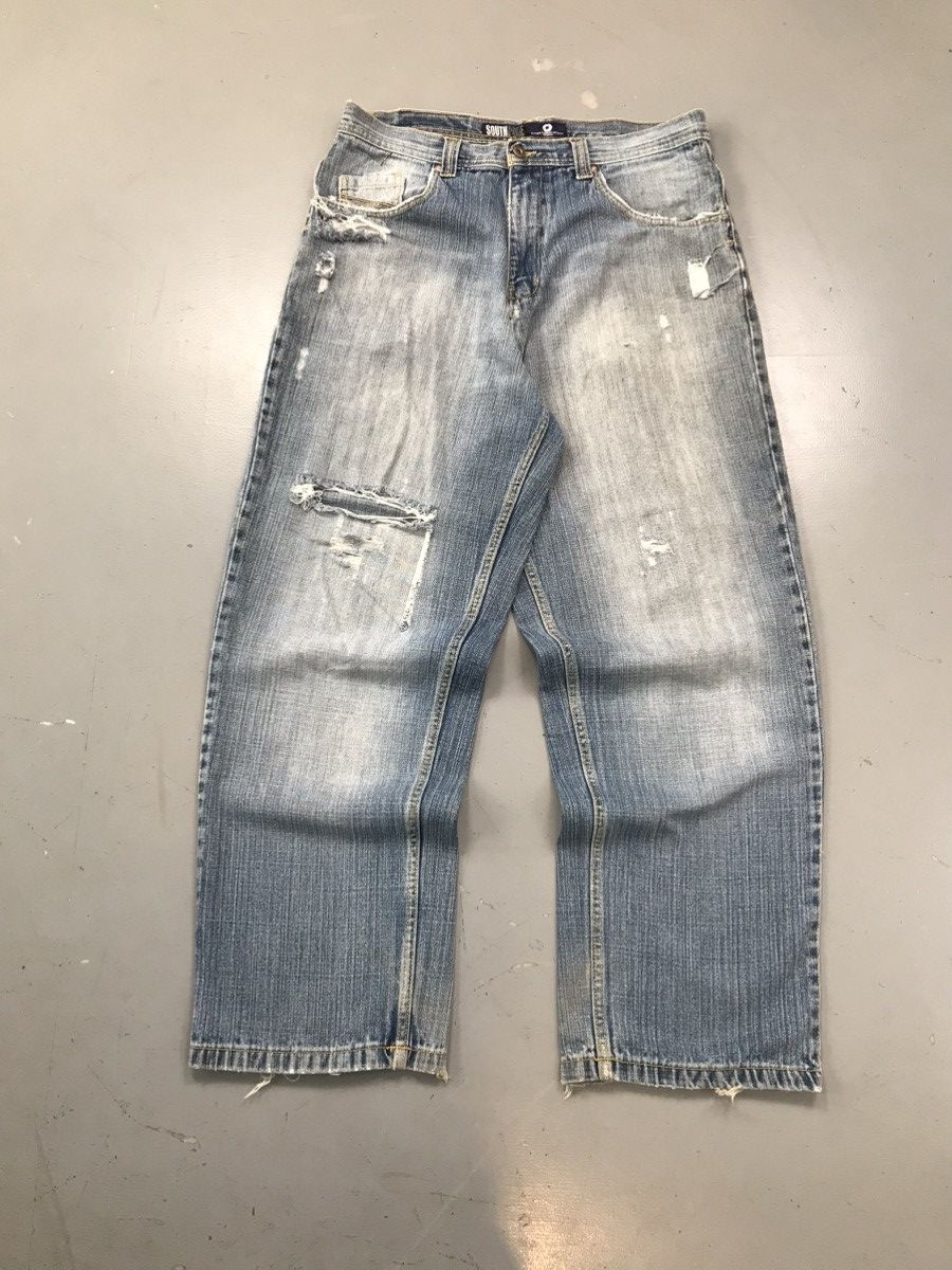 JNCO × Southpole × Vintage Vintage Southpole blue tab baggy fit denim Size US 35 - 1 Thumbnail