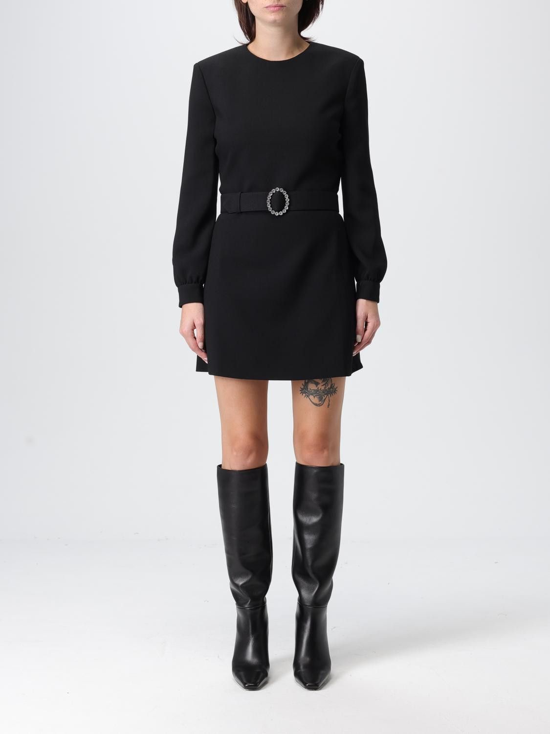 Saint Laurent Paris Saint Laurent Dress Woman Black Size S / US 4 / IT 40 - 1 Thumbnail