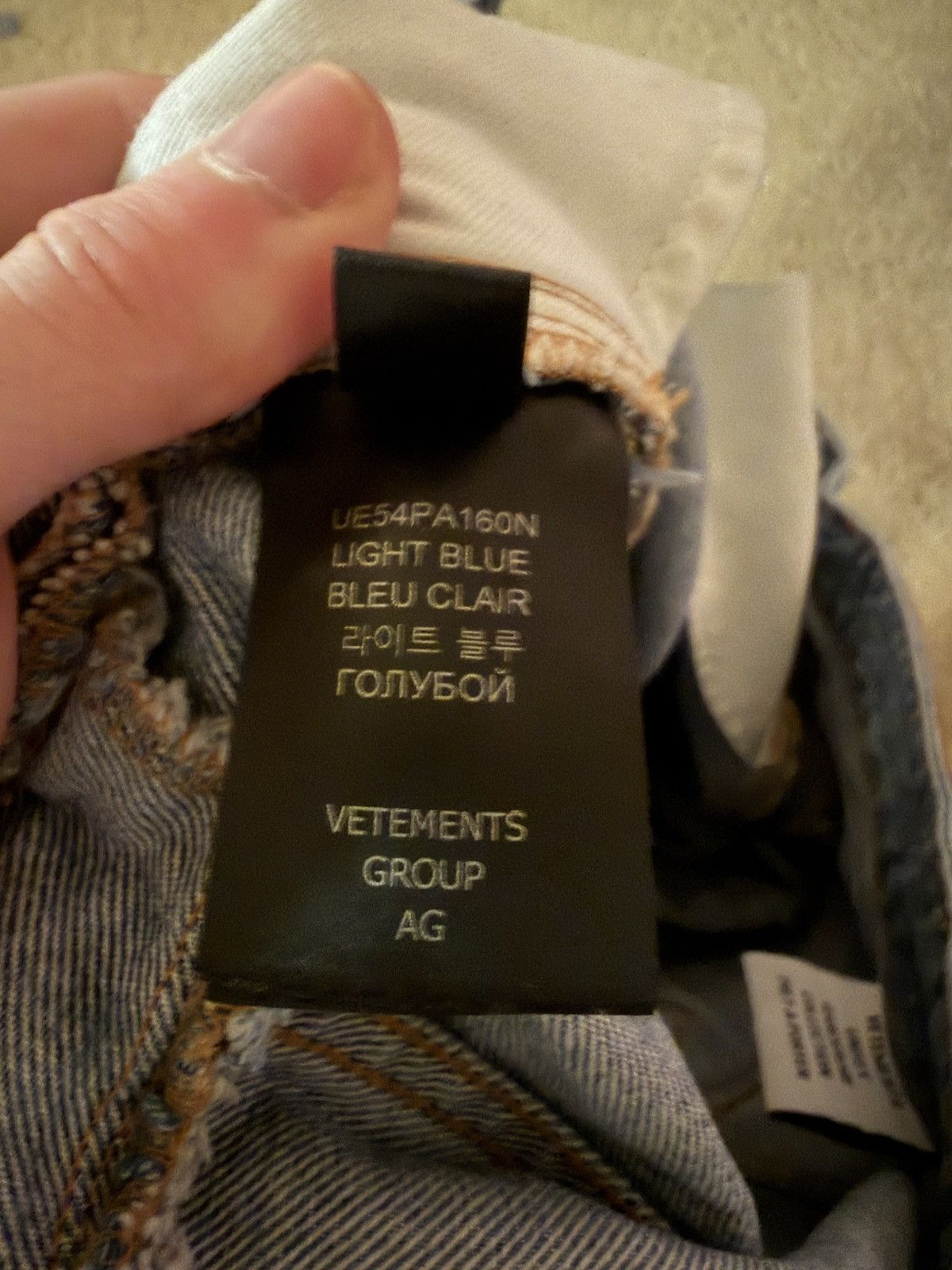 Vetements Vetements big shape doodle jeans Size US 30 / EU 46 - 8 Thumbnail