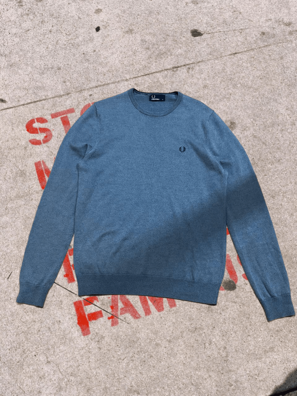 Fred Perry VINTAGE Fred Perry Casual Knit Sweater Size US M / EU 48-50 / 2 - 1 Thumbnail