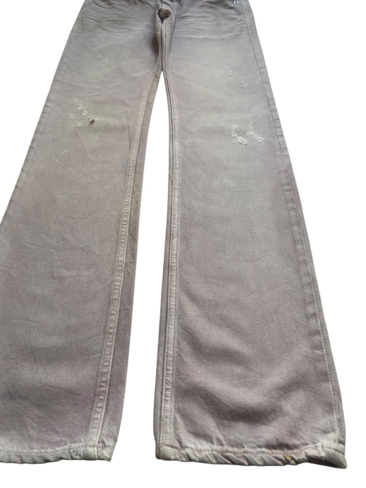 Designer × Japanese Brand × Roar Vintage Roar Beige Embroidery Jeans Size US 31 - 6 Thumbnail