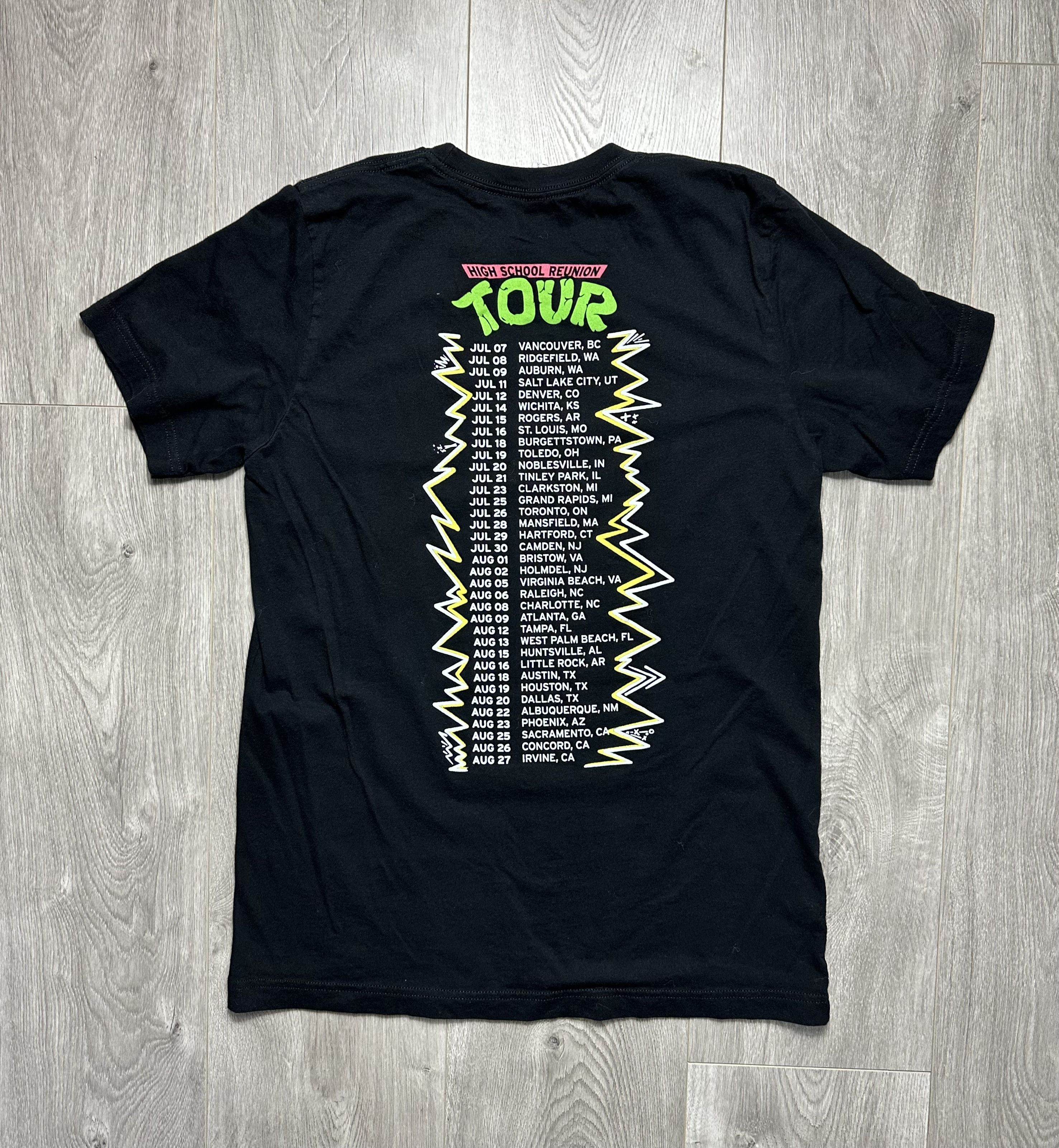 Rap Tees × Wiz Khalifa Snoop Dogg Wiz Khalifa High School Reunion TMNT Tour Shirt Size US M / EU 48-50 / 2 - 2 Thumbnail