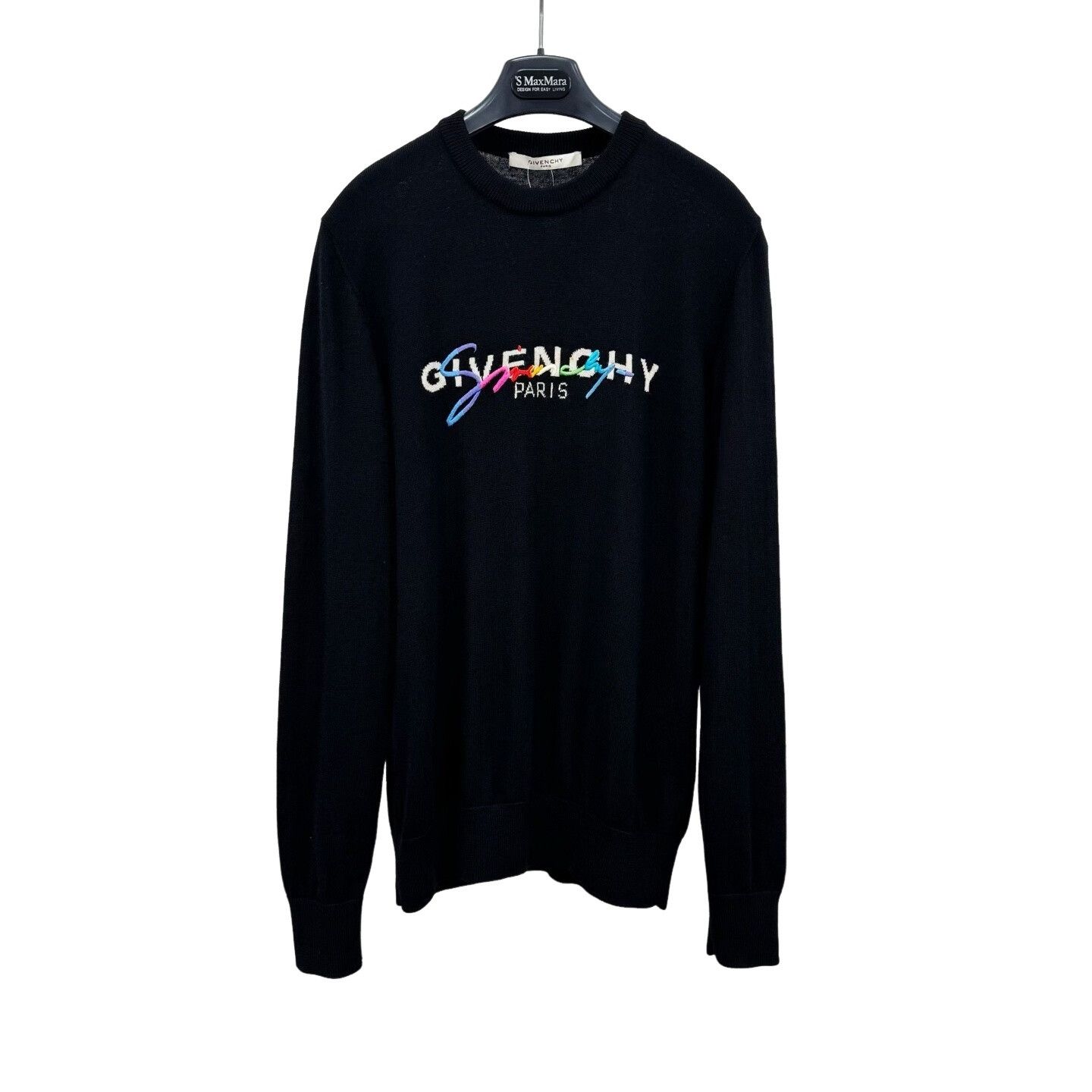 Givenchy Givenchy Rainbow Embroidery Wool Sweater S Size US S / EU 44-46 / 1 - 1 Thumbnail