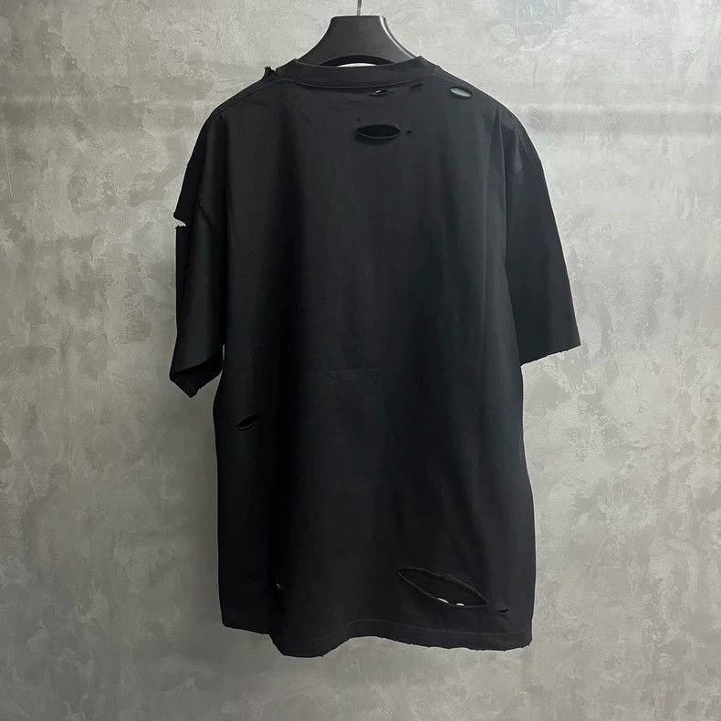 Balenciaga Balenciaga latest solid color printed logo round neck short Size US XS / EU 42 / 0 - 6 Thumbnail