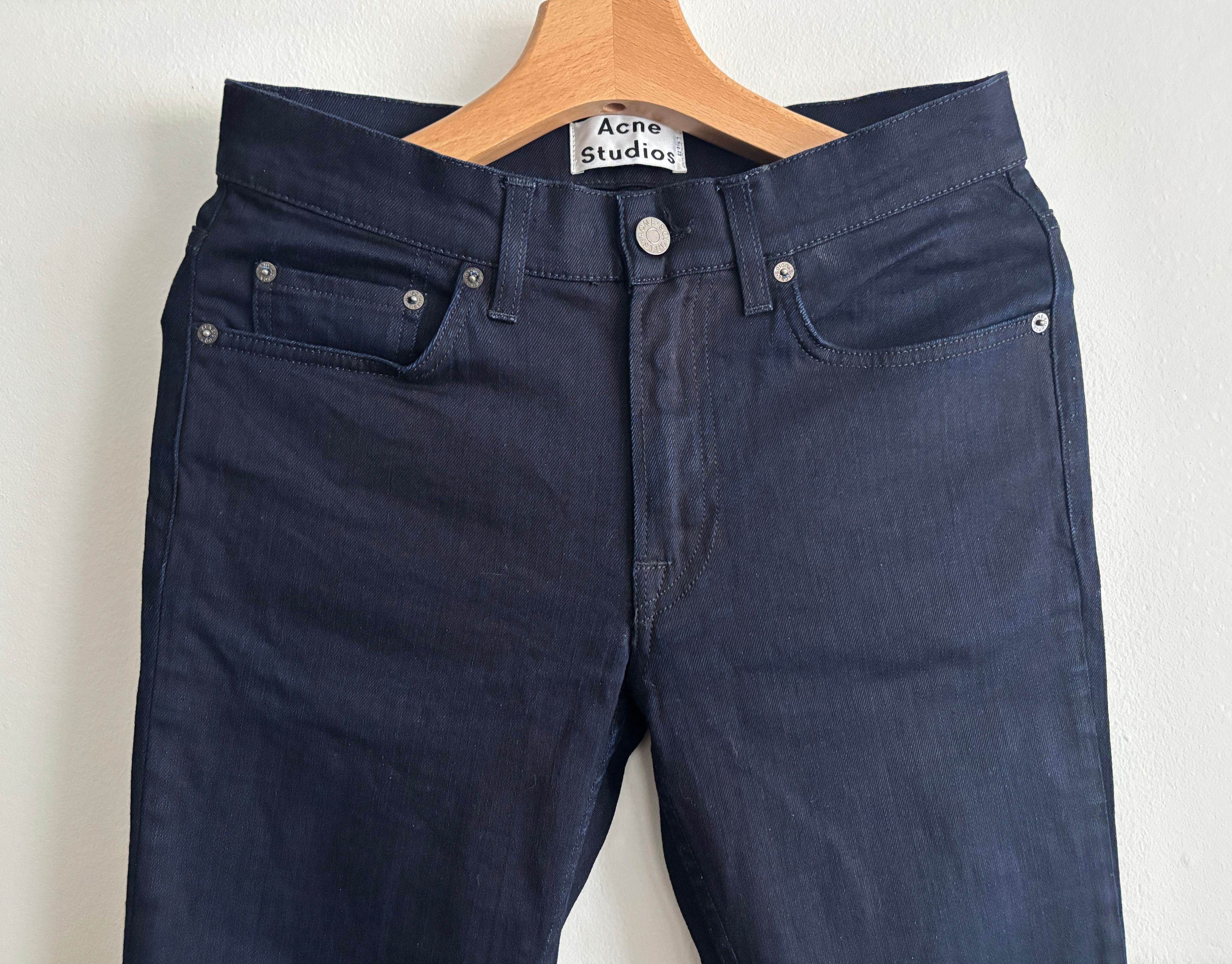 Acne Studios Acne Studios Ace Navy Cash Denim Pants Jeans Size US 29 - 2 Thumbnail