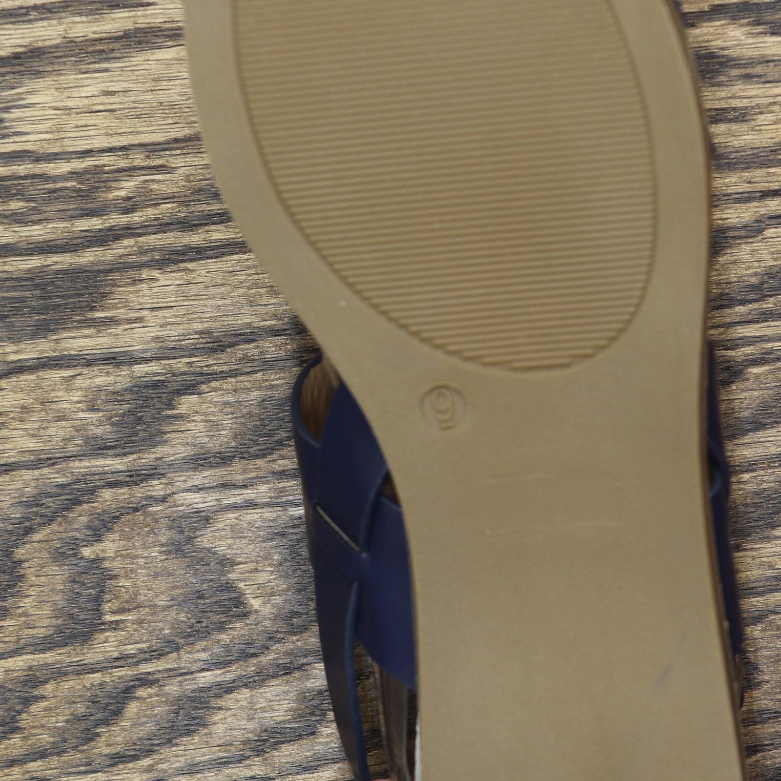 Other Nwt Journee Collection Strap Sandals Lavine Navy Blue 9m Size US 9 / IT 39 - 7 Thumbnail