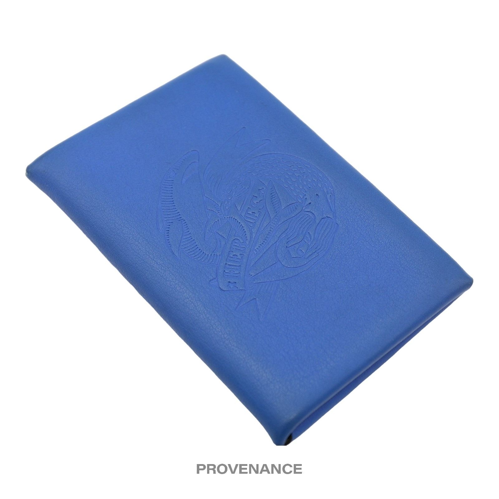 Hermes 🔴 Hermès Sailor Tattoo Calvi Card Wallet - Blue/Grey Size ONE SIZE - 5 Thumbnail