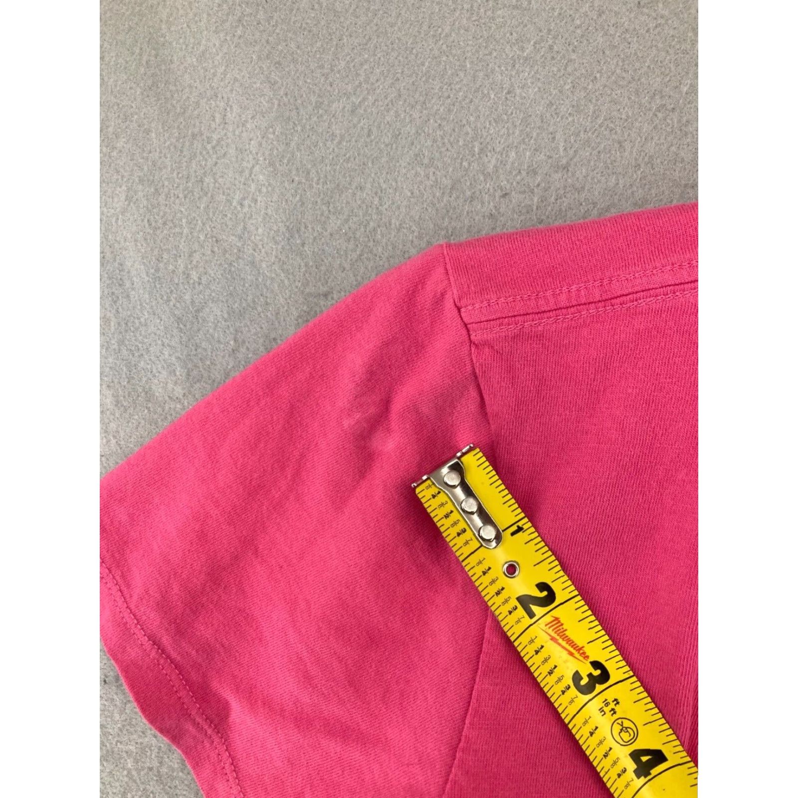 Life is Good Life Is Good Womens V-Neck T-Shirt Small Pink Graphic Print Outdoor Casual Tee Size S / US 4 / IT 40 - 7 Thumbnail