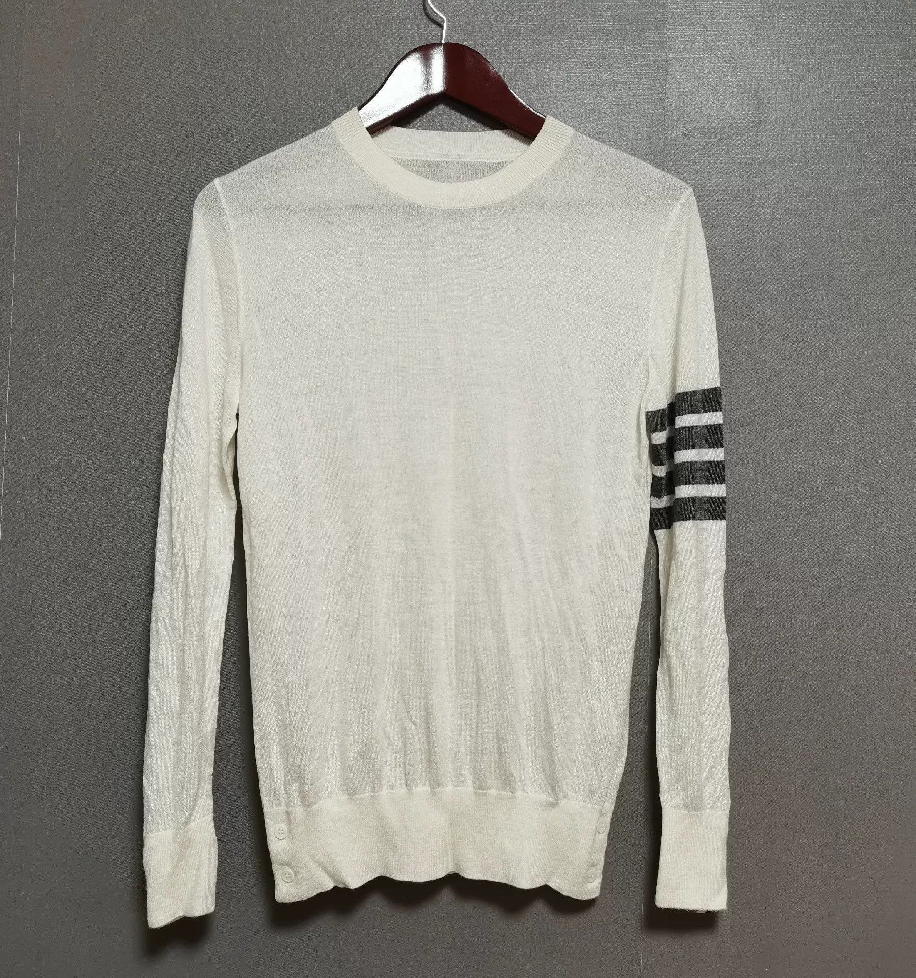 Thom Browne Thom Browne Wool Knit Sweater Size US S / EU 44-46 / 1 - 1 Thumbnail