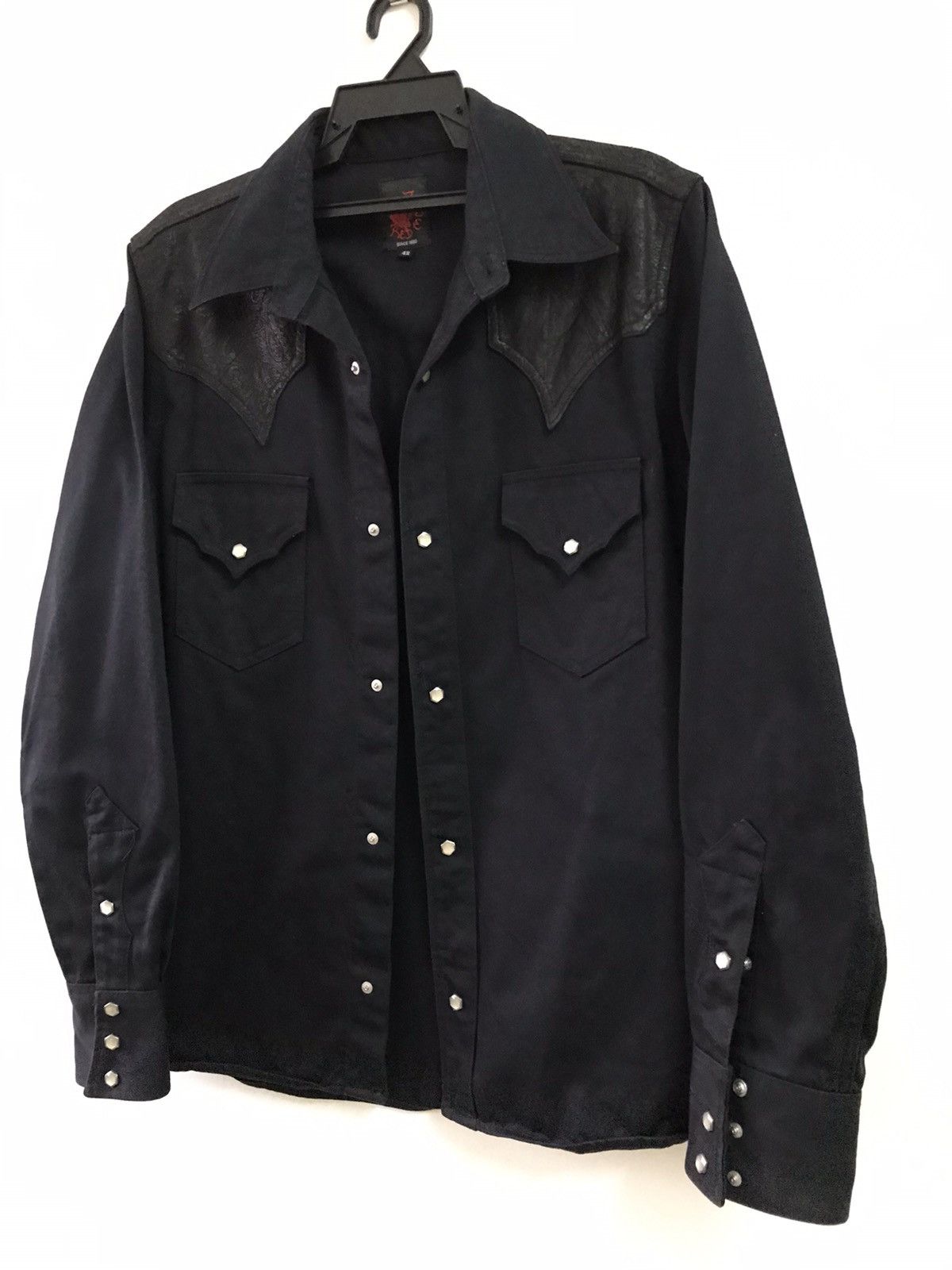 Flannel Red Moon Western Shirt Size US L / EU 52-54 / 3 - 11 Thumbnail