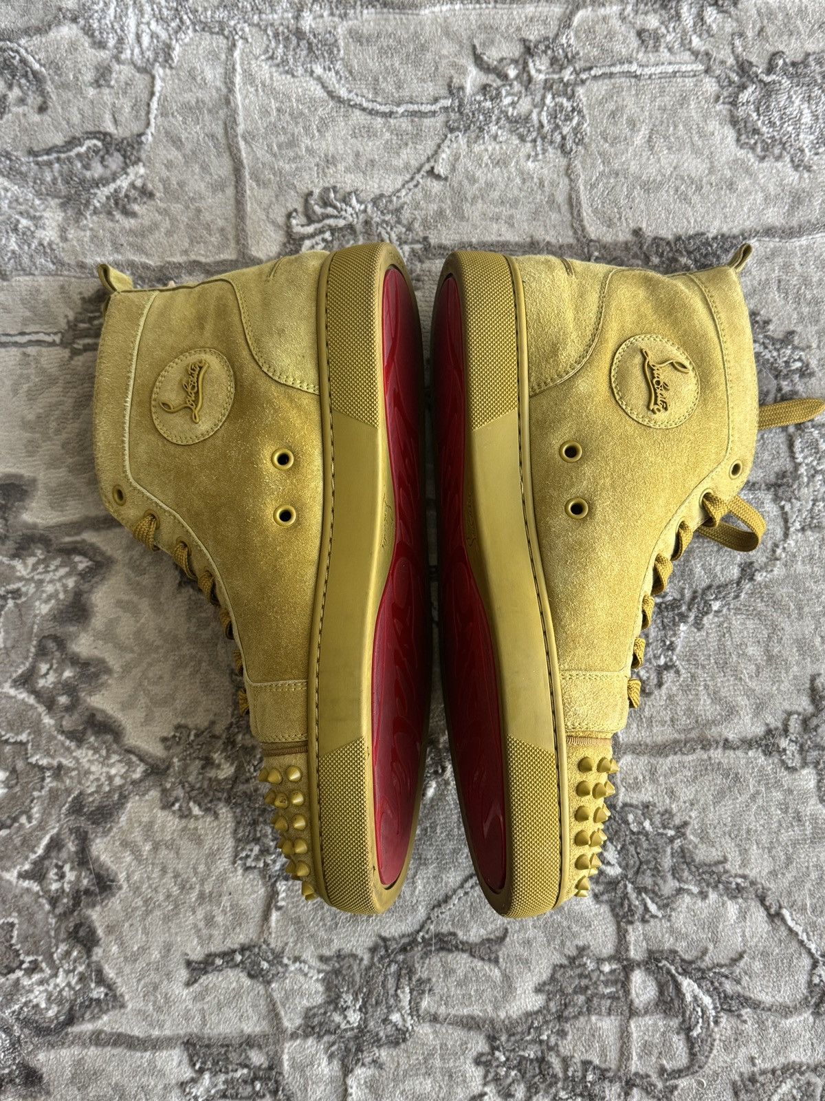 Christian Louboutin Christian Louboutin high-top Spiked Sneakers Size US 9 / EU 42 - 4 Thumbnail