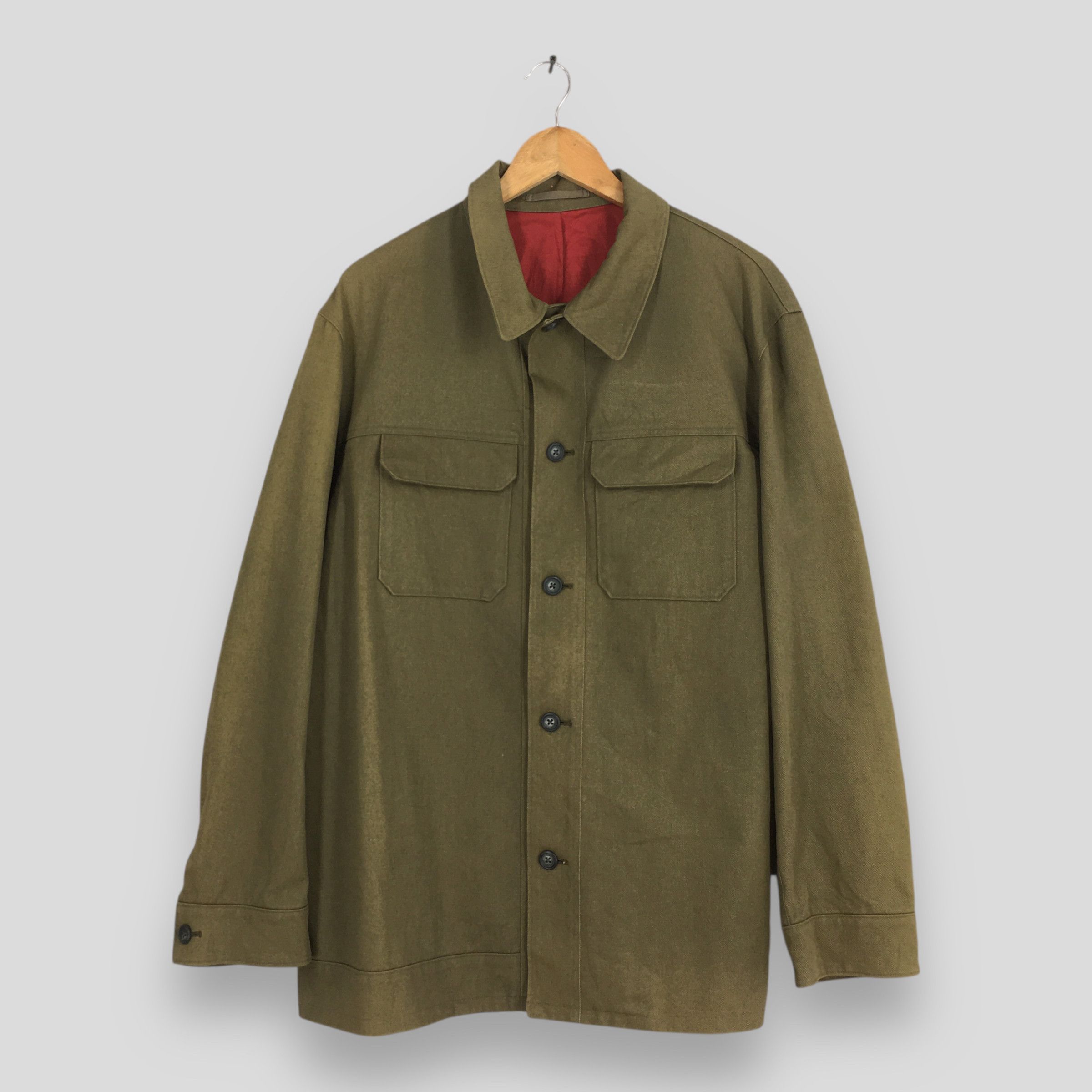 Y's for Men Vintage 2000s Ys For Men Yohji Yamamoto Cotton Jacket XL Size US XL / EU 56 / 4 - 1 Thumbnail