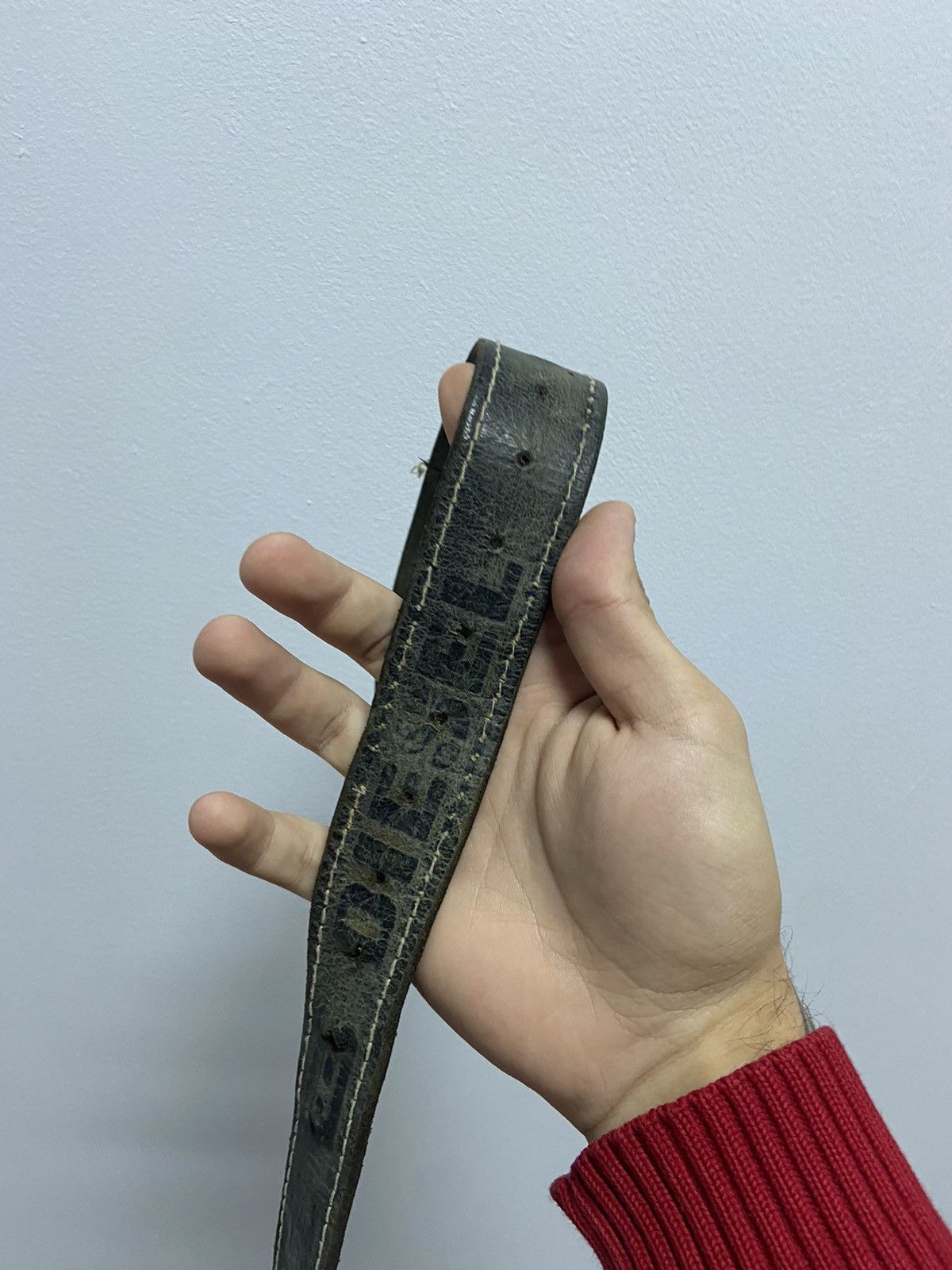 Diesel × Vintage Diesel Belt Vintage Avant Garde small Logo monogram Size ONE SIZE - 8 Thumbnail