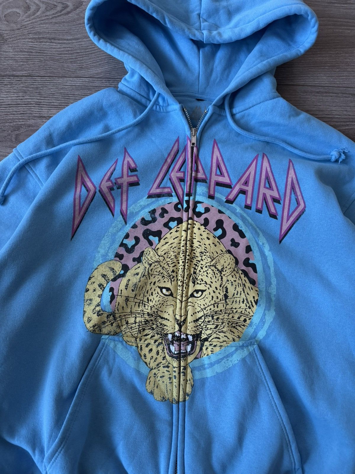 Def Leppard Def Leppard Zip Printed Rock Hoodie Size US S / EU 44-46 / 1 - 15 Thumbnail
