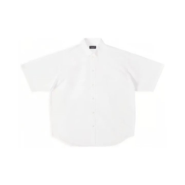 Balenciaga Balenciaga BB ICON White Short Sleeve Shirt Size US M / EU 48-50 / 2 - 1 Thumbnail
