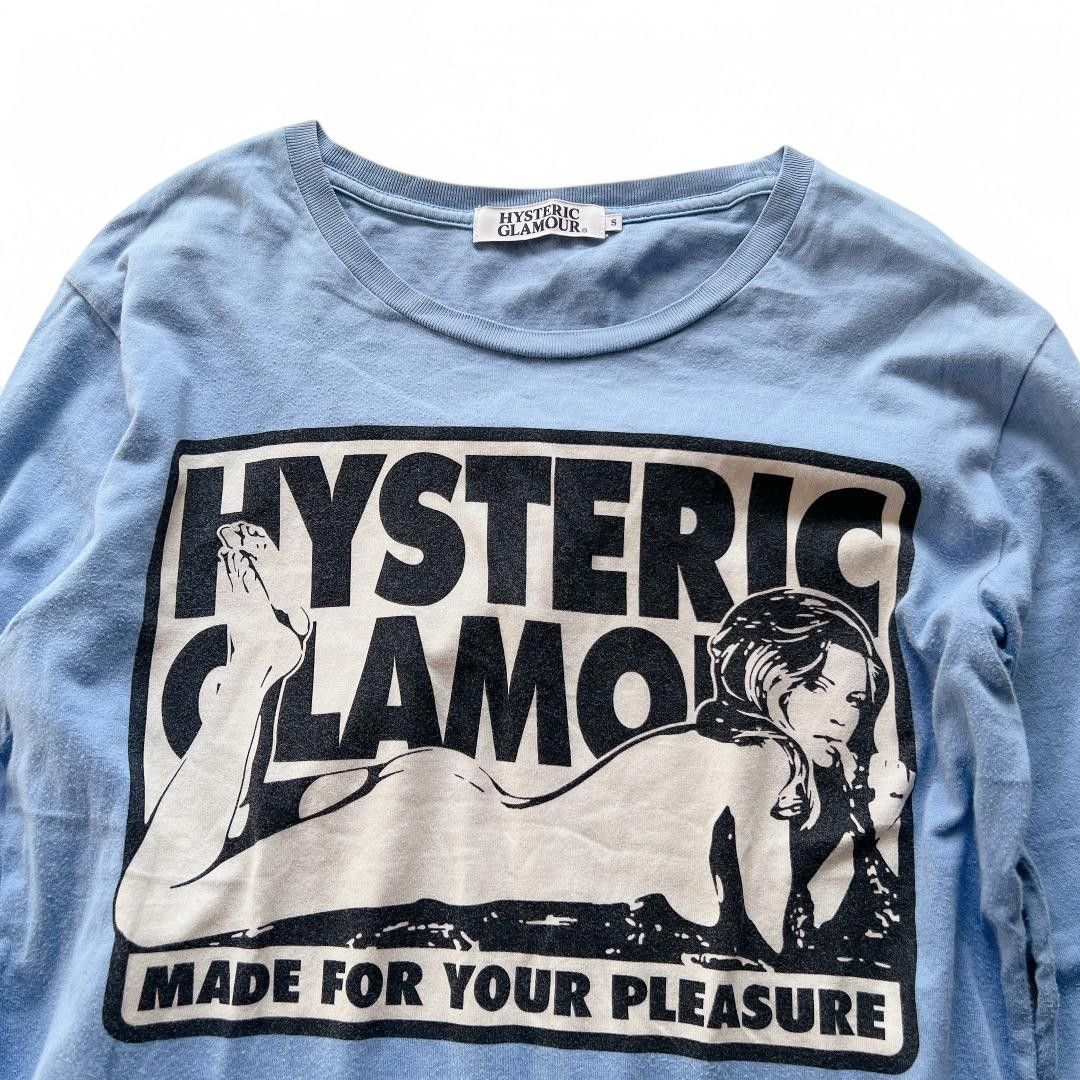 Hysteric Glamour Hysteric Glamour - Nude Light Blue Sleeve Thin Sweatshirt Size M / US 6-8 / IT 42-44 - 3 Thumbnail