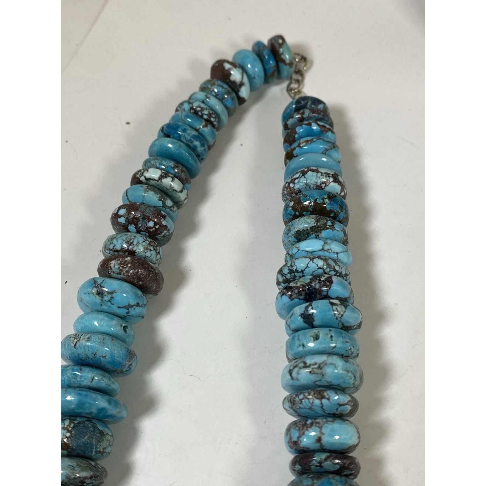 Other Vintage Native American Navajo Spiderweb Turquoise Necklace Size ONE SIZE - 4 Thumbnail