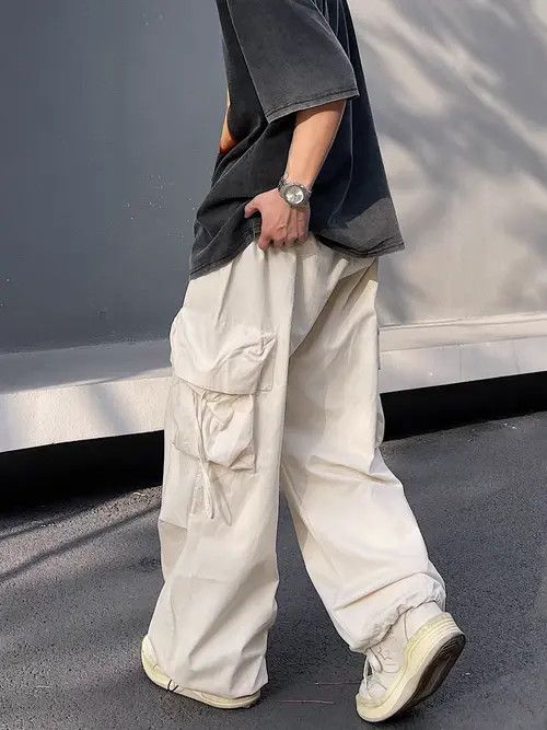 Japanese Brand Misao Vintage High Street Multi-Pocket Casual Trousers Size US 33 - 8 Thumbnail