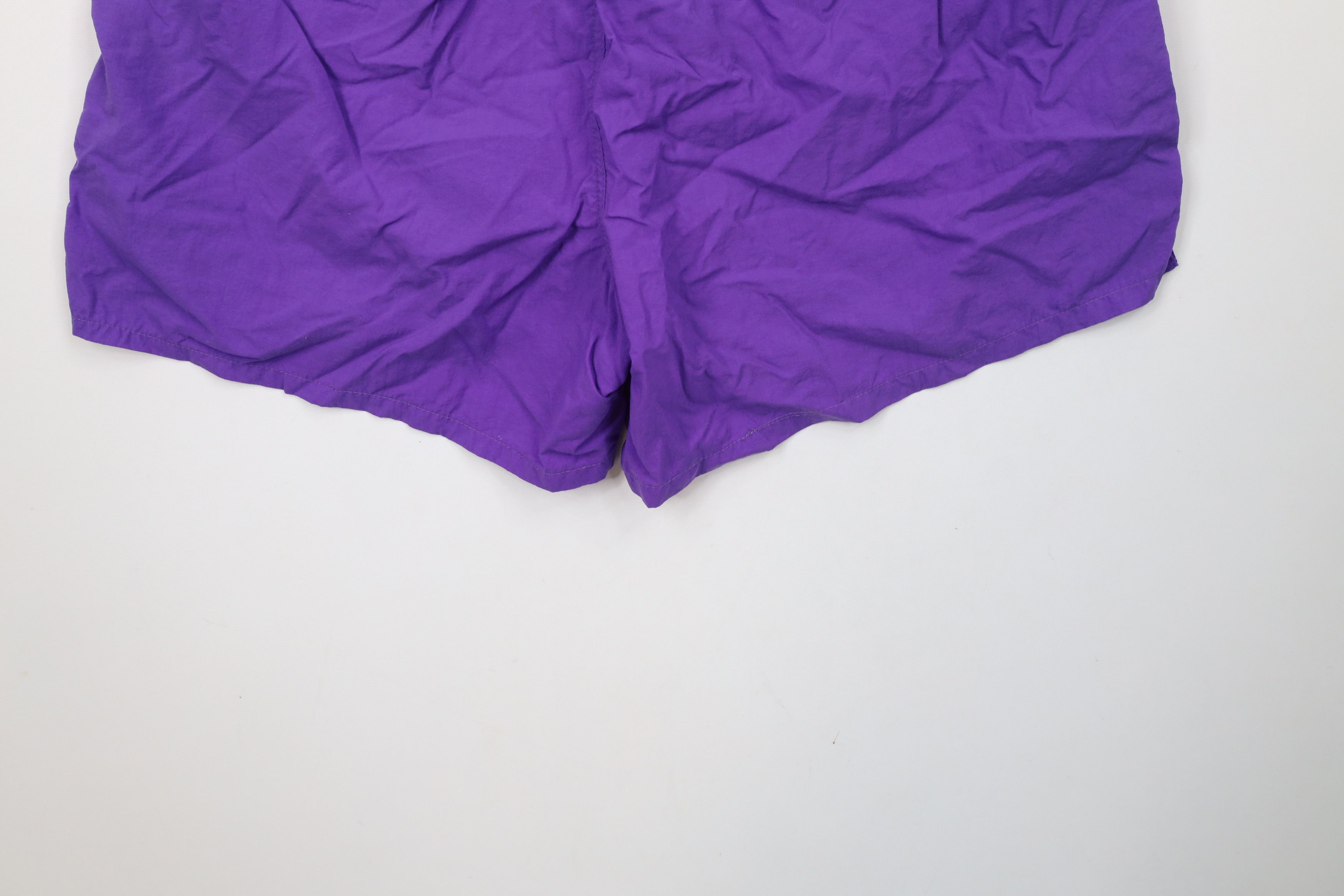 Vintage Vintage 90s Streetwear Above Knee Shorts Baggies Purple Size US 34 / EU 50 - 13 Thumbnail